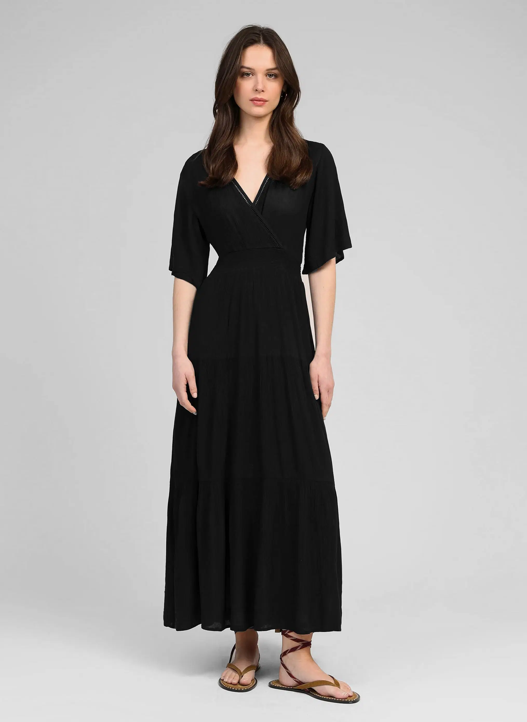 OSUNCHALA long black dress