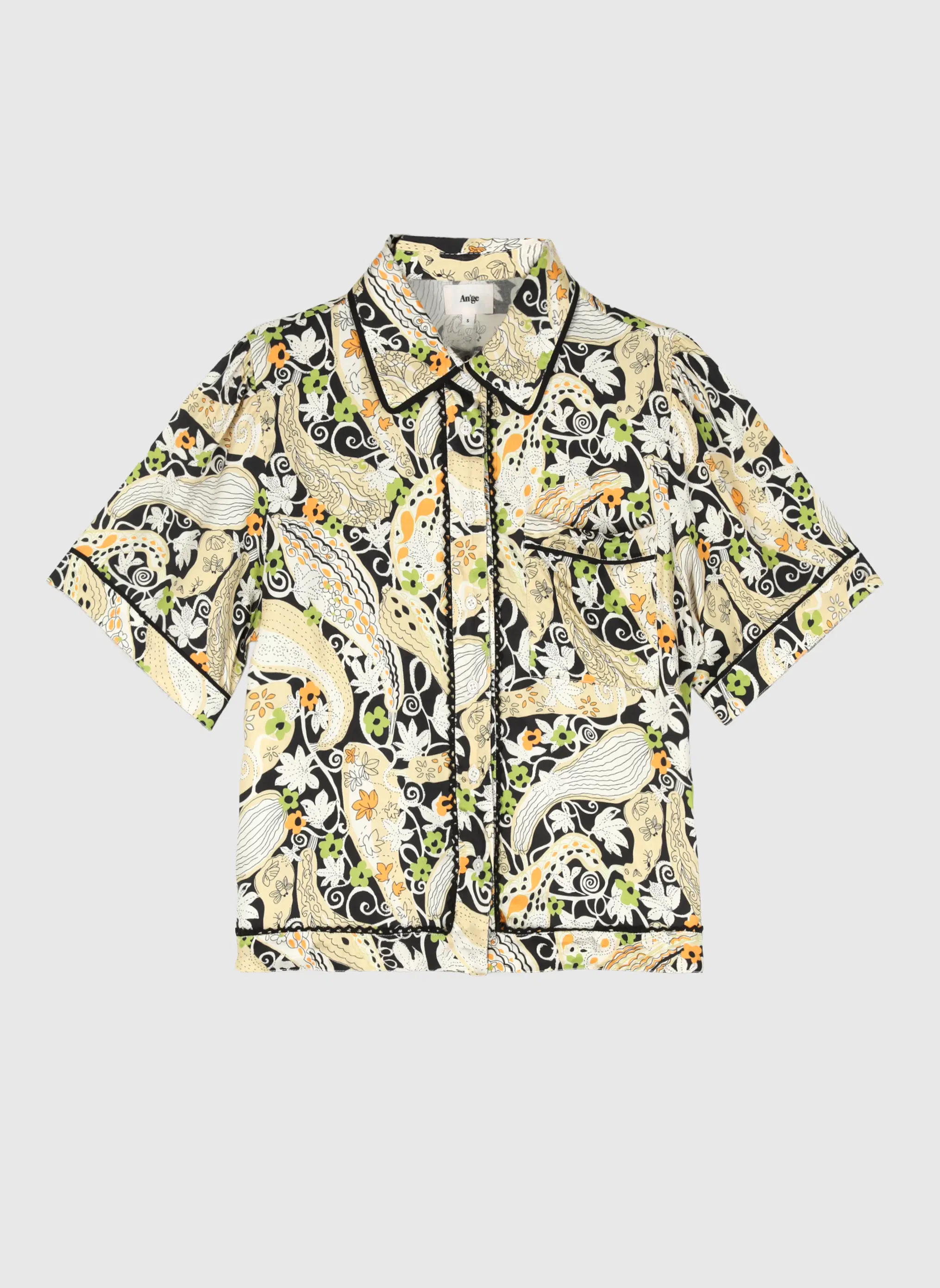 SARIEL SHIRT melancholia black