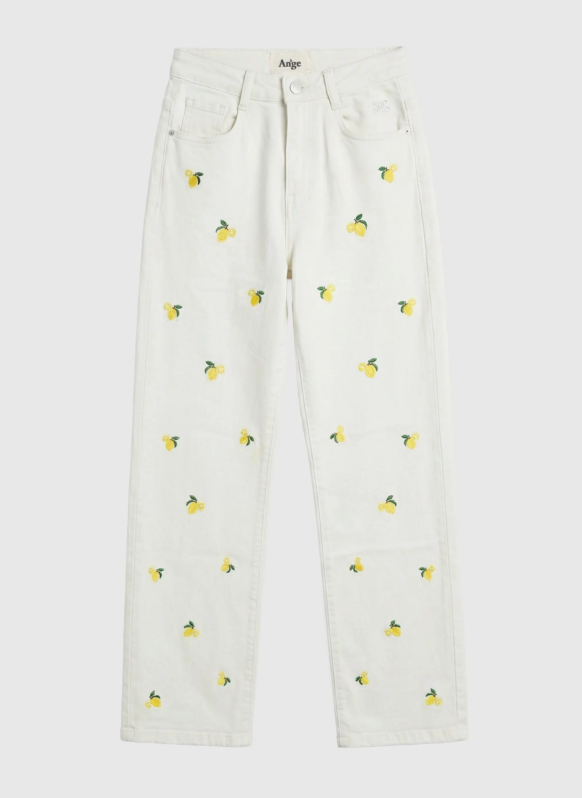 PICITRON ecru trousers
