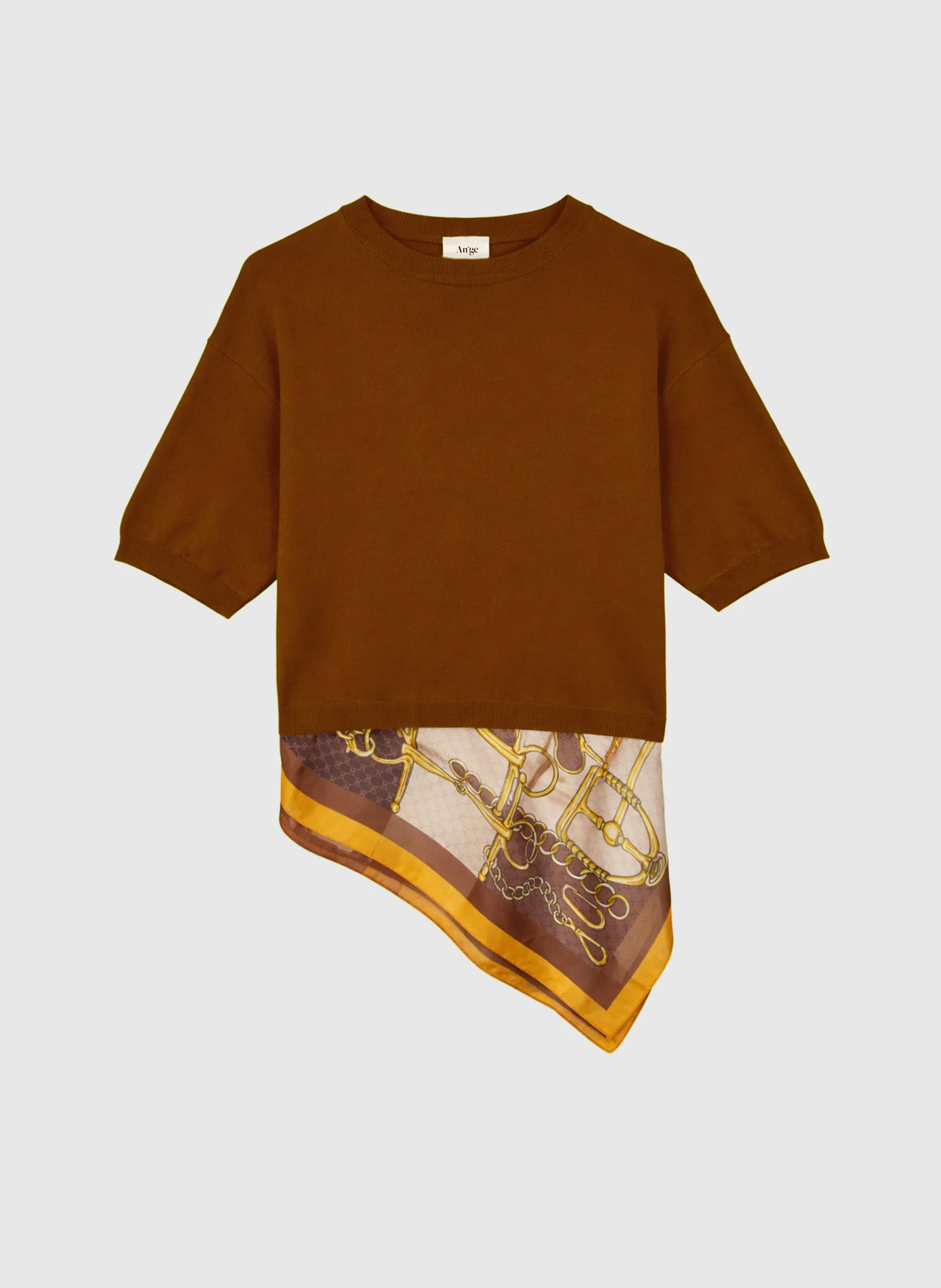 NANATA suede sweater