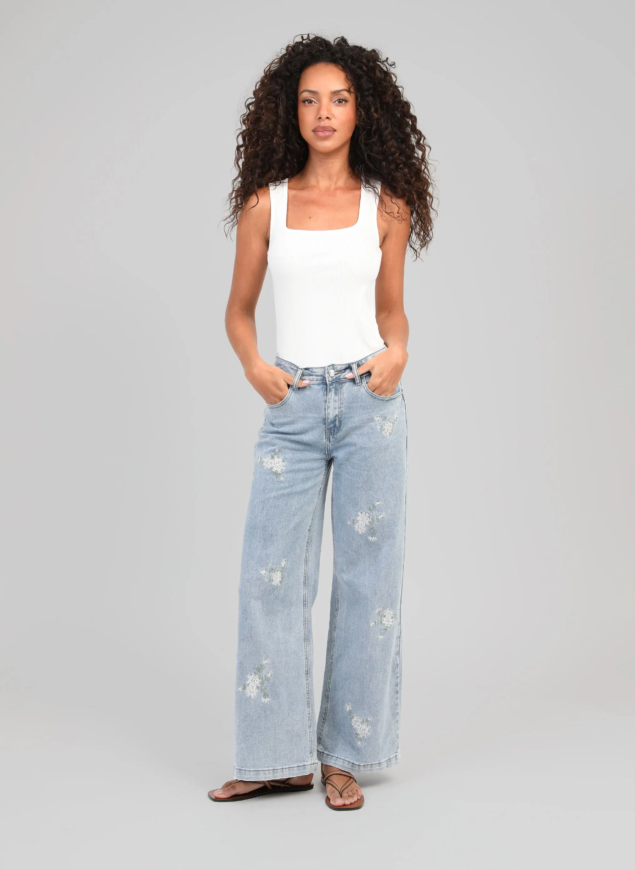 PAFLI blue trousers