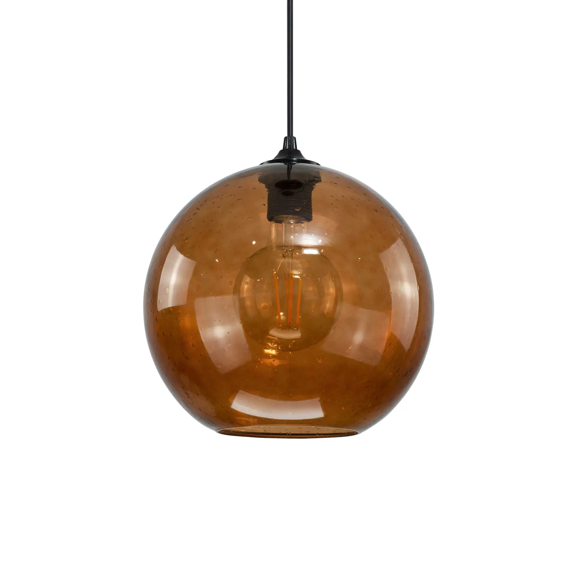 Buline colorful bubble glass pendant light