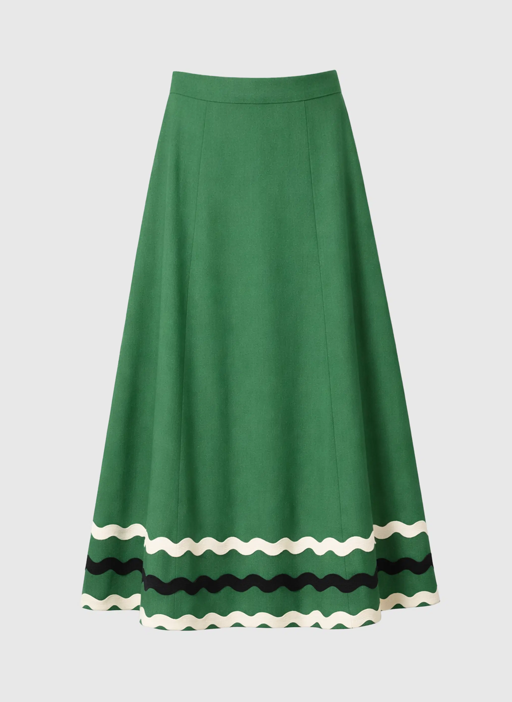 ROLINE long green skirt