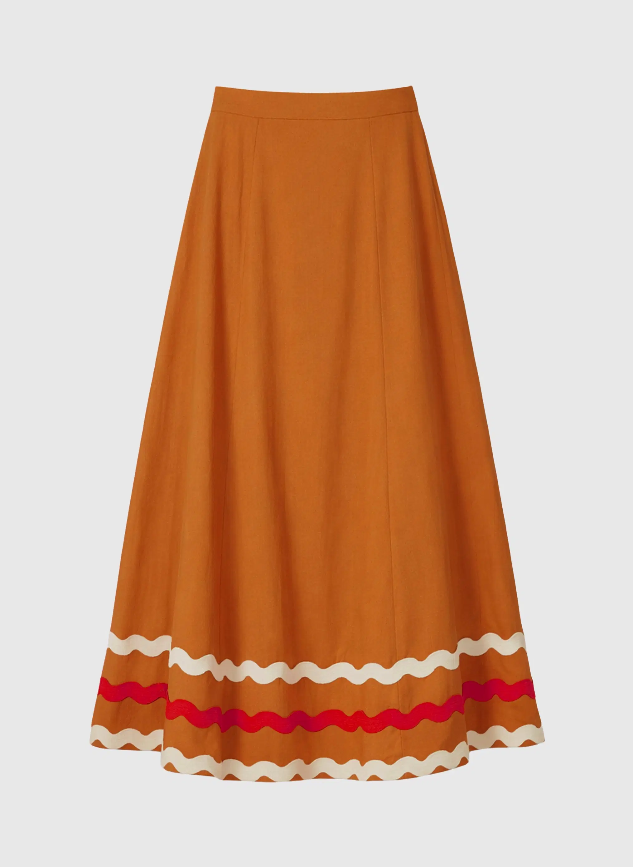 ROLINE GOLD LONG SKIRT