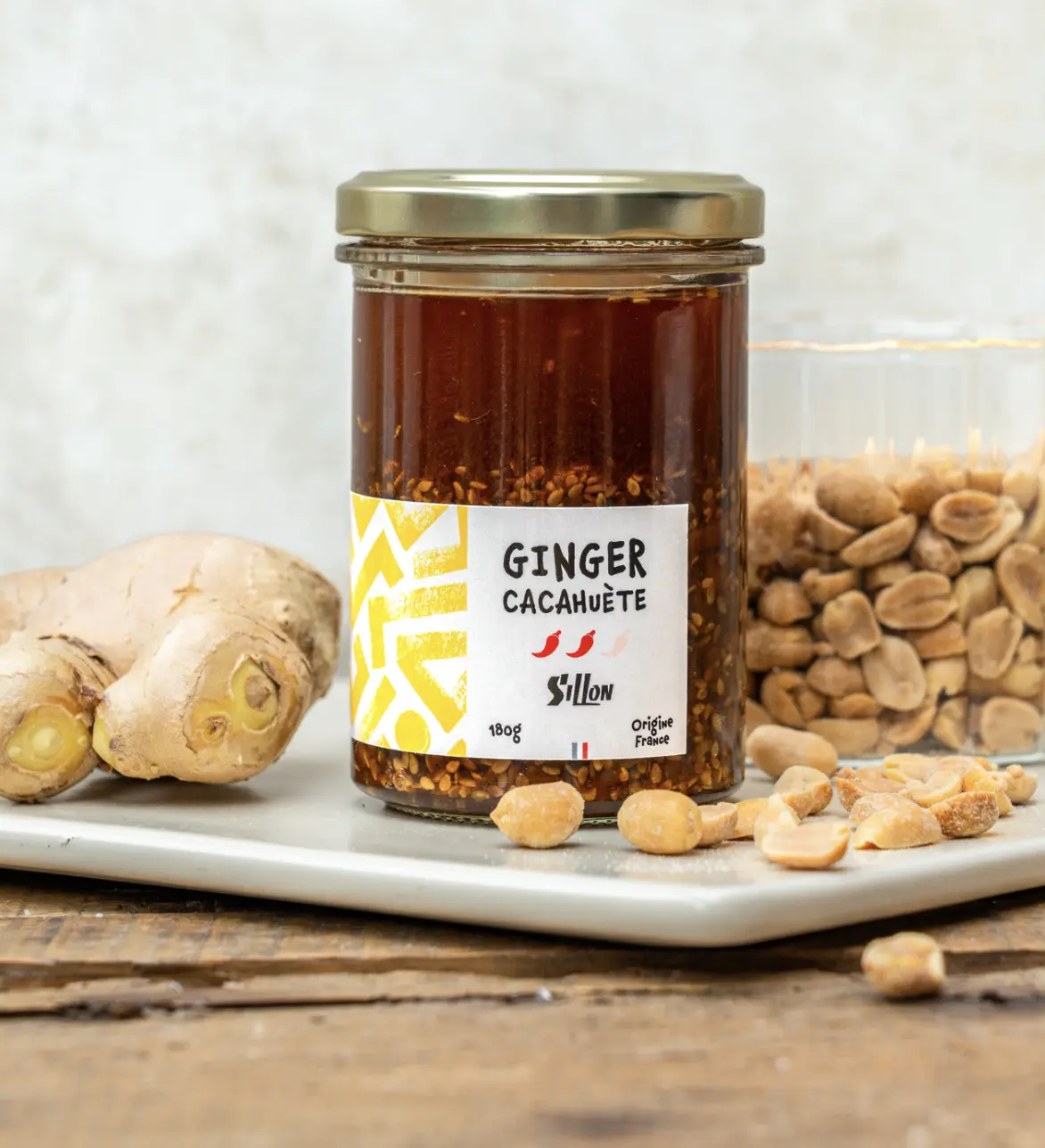 Condiment - Ginger, peanut, chili