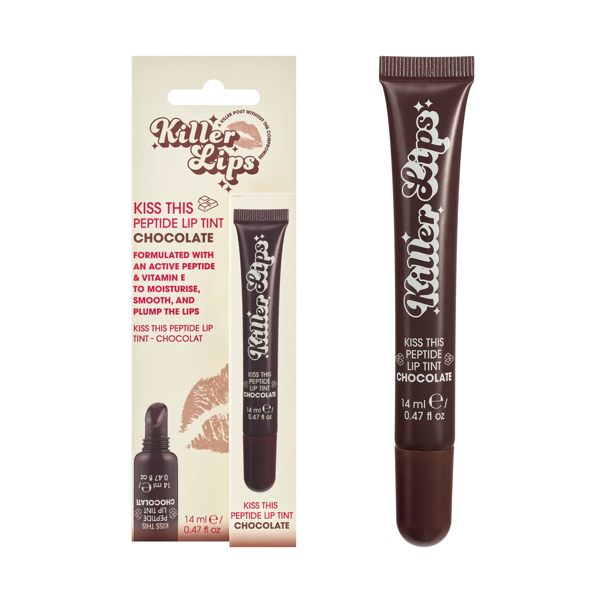 Killer Lips Kiss This Peptide Lip Tint – Schokolade 14 ml