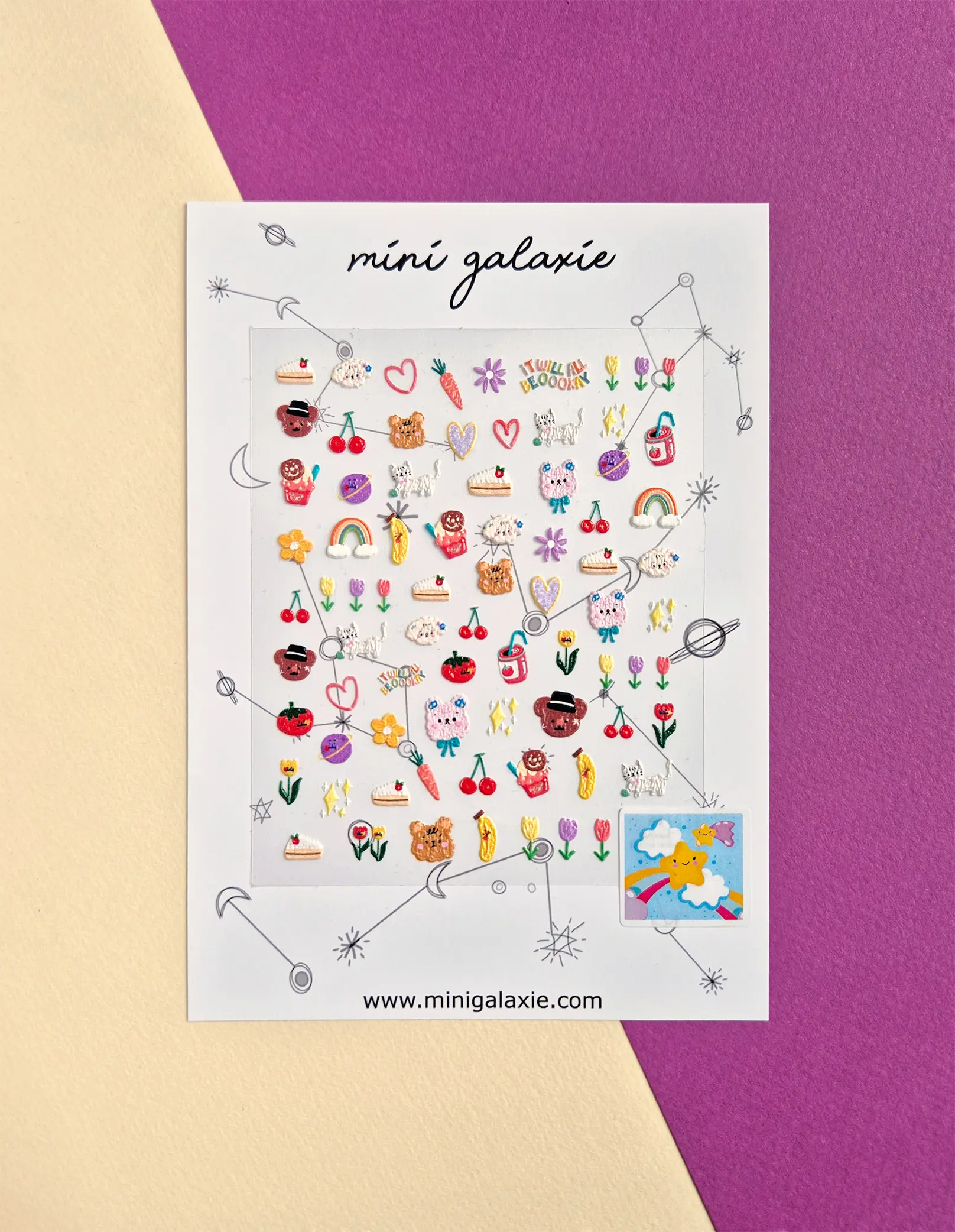 Nagelsticker für Kinder – Fiesta-Motiv 🎈🎉🎁