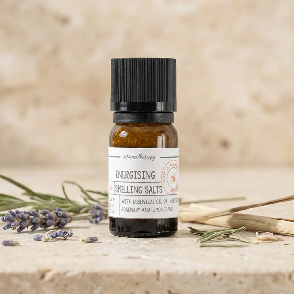Aromaterapia - Sales aromáticas energizantes de 10 ml
