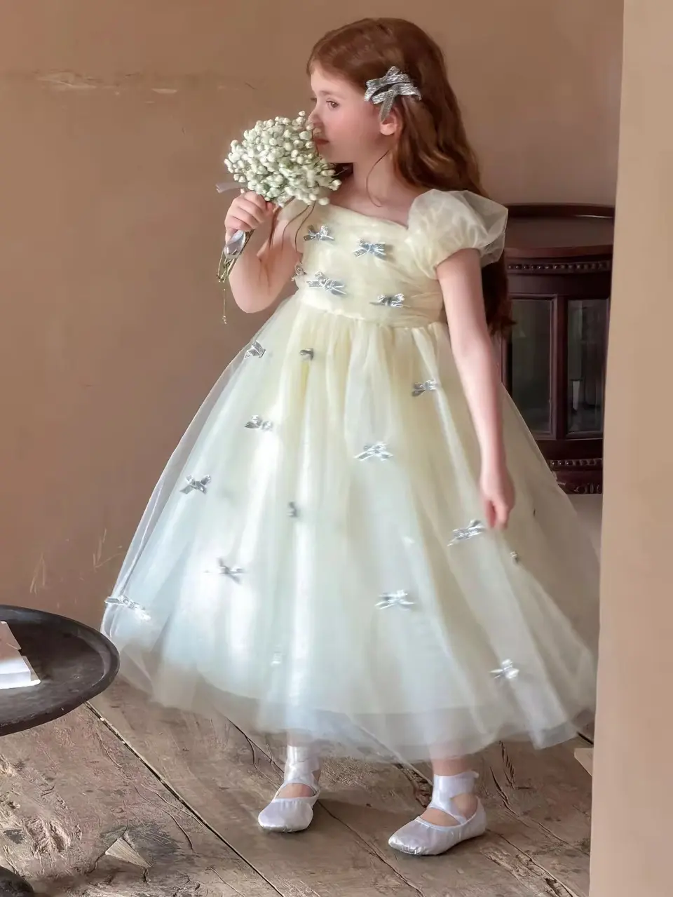 Bea Kleid mit Tüllschleife