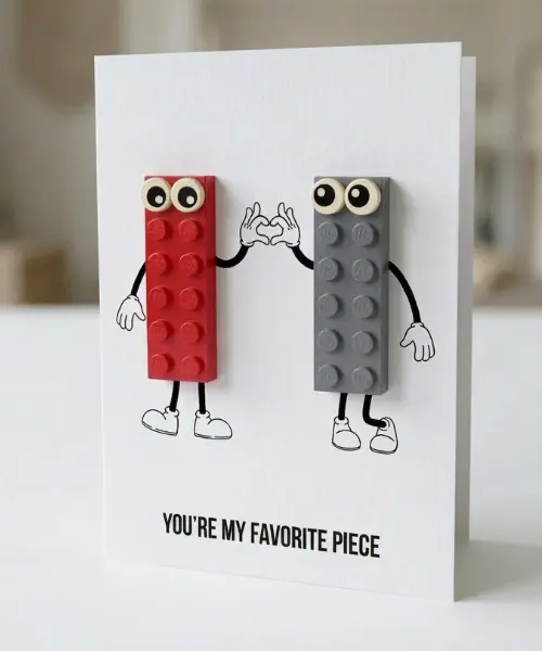 Favorite Piece Postal Card – Building Brick