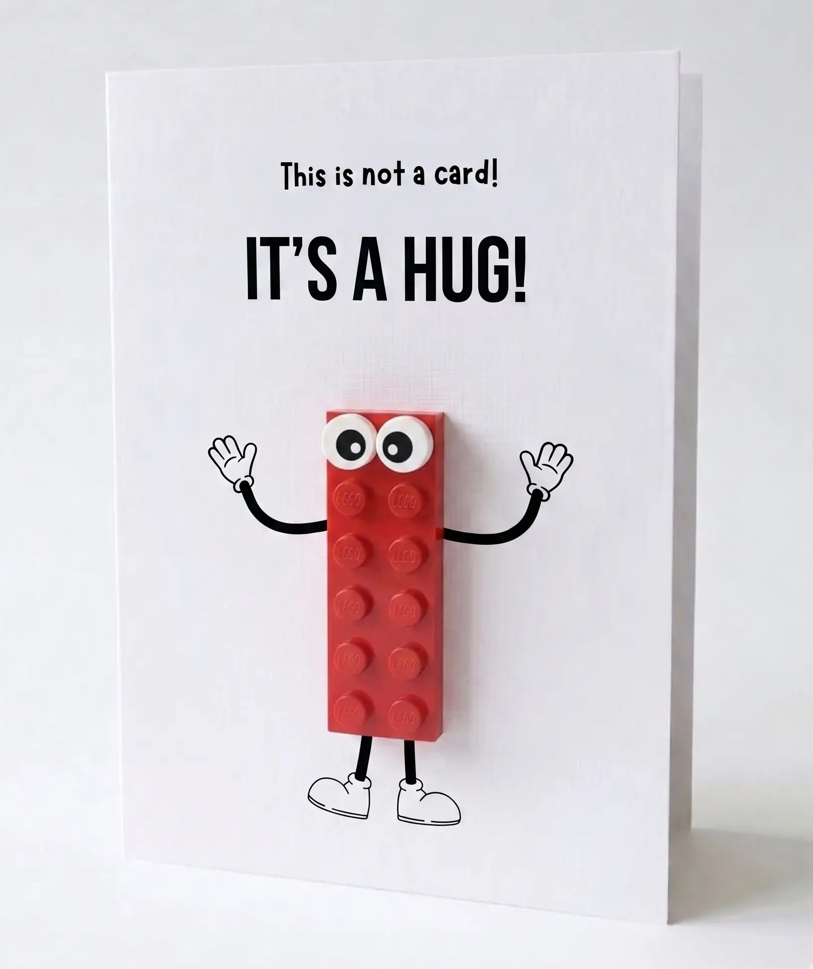 Postal Card "The Hug" – Building Brick