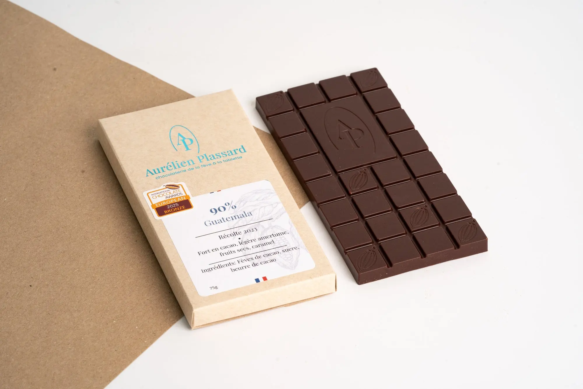 Tablette chocolat noir 90% de cacao – Guatemala