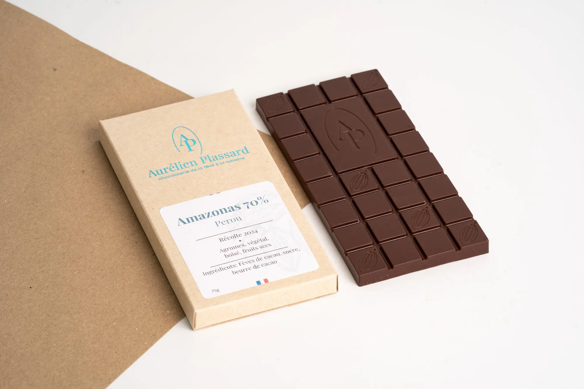 Tablette chocolat noir AMAZONAS 70% de cacao – Perou