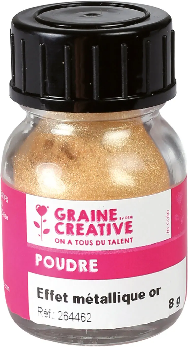 GOLD METALLIC EFFECT POWDER 8g