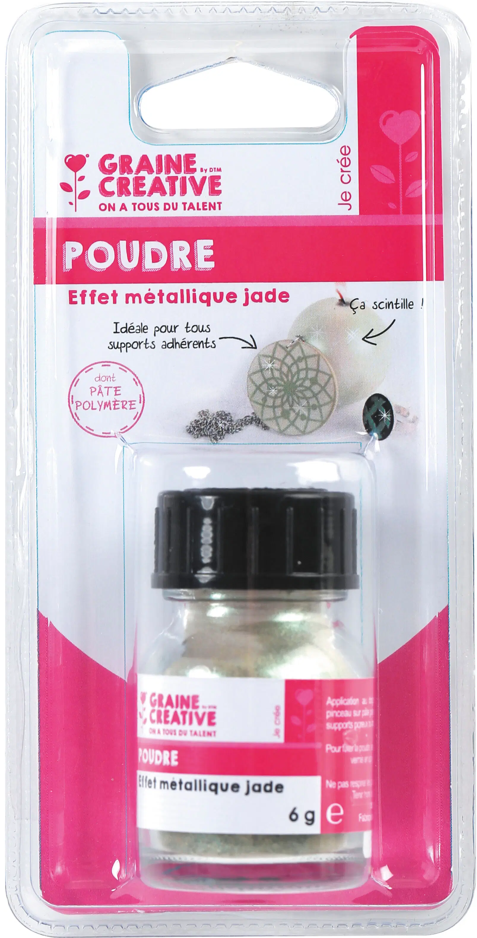 Jade Metallic Effect Powder 6g