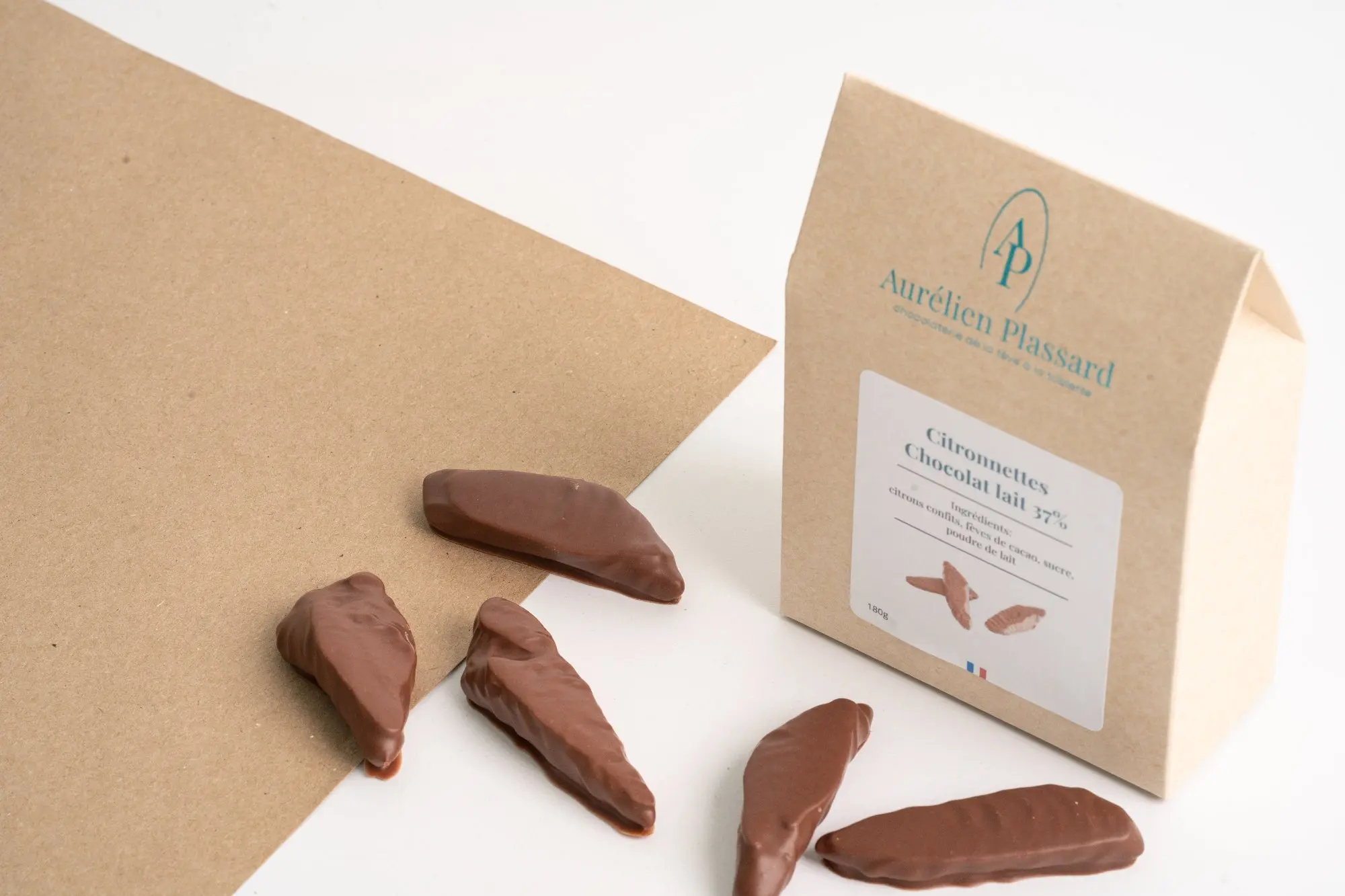 Citronettes chocolat lait 37% de cacao
