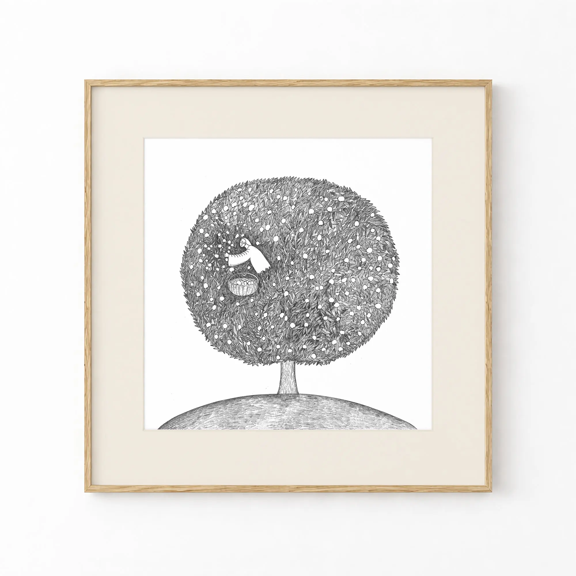 Tree Art Print, Tale ink Series