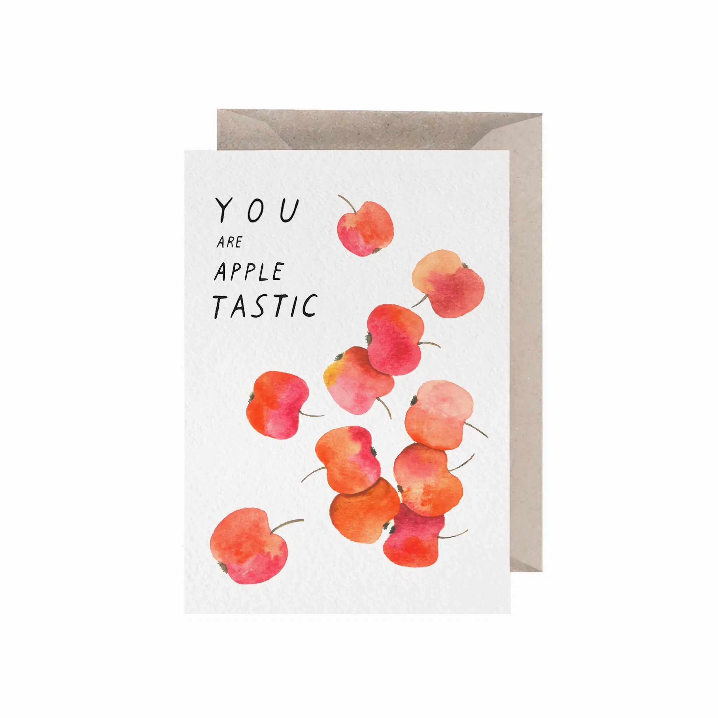 You Are Apple-tastic, A6, with Envelope