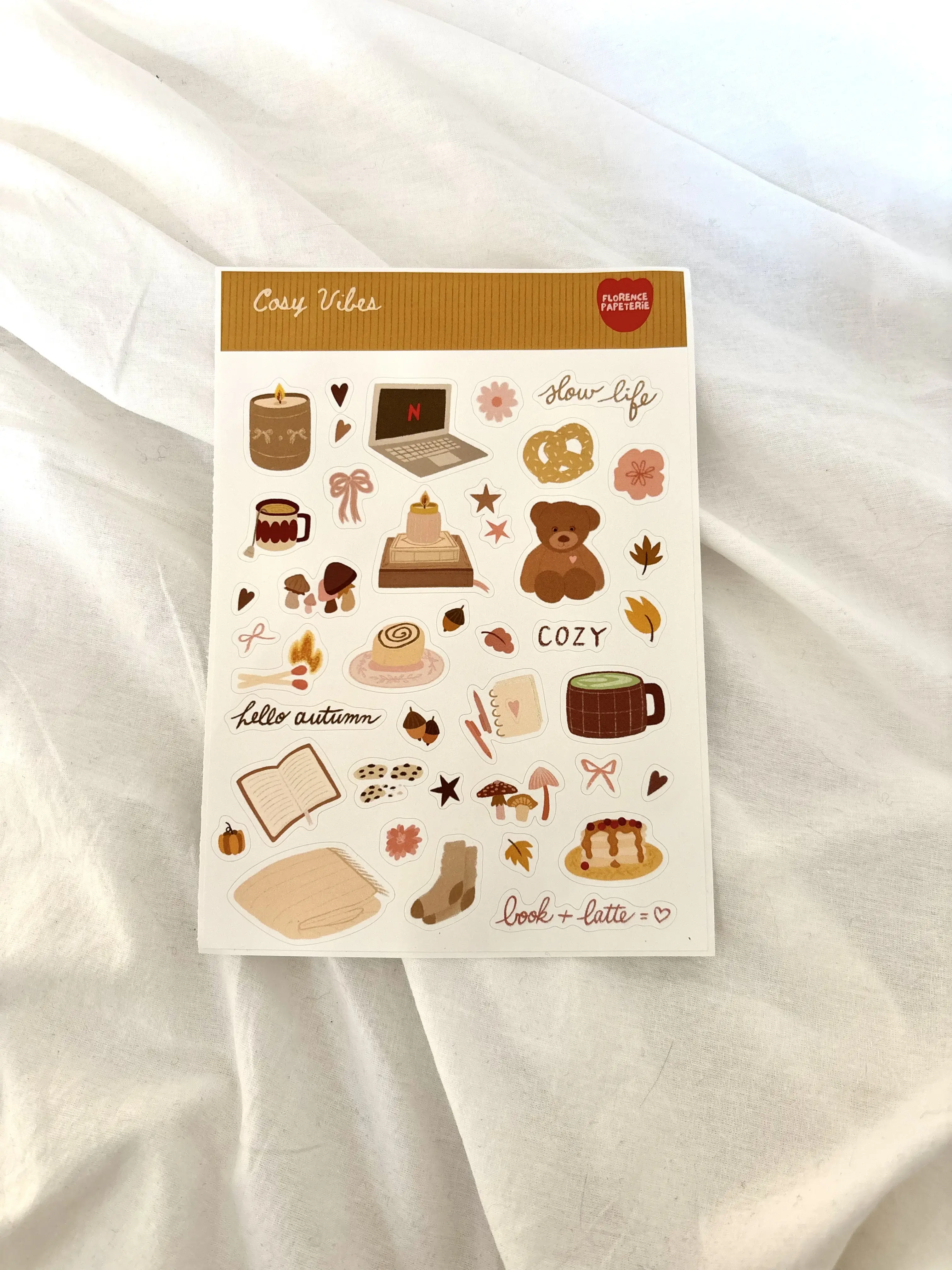 Sticker Sheet - Cozy Vibes