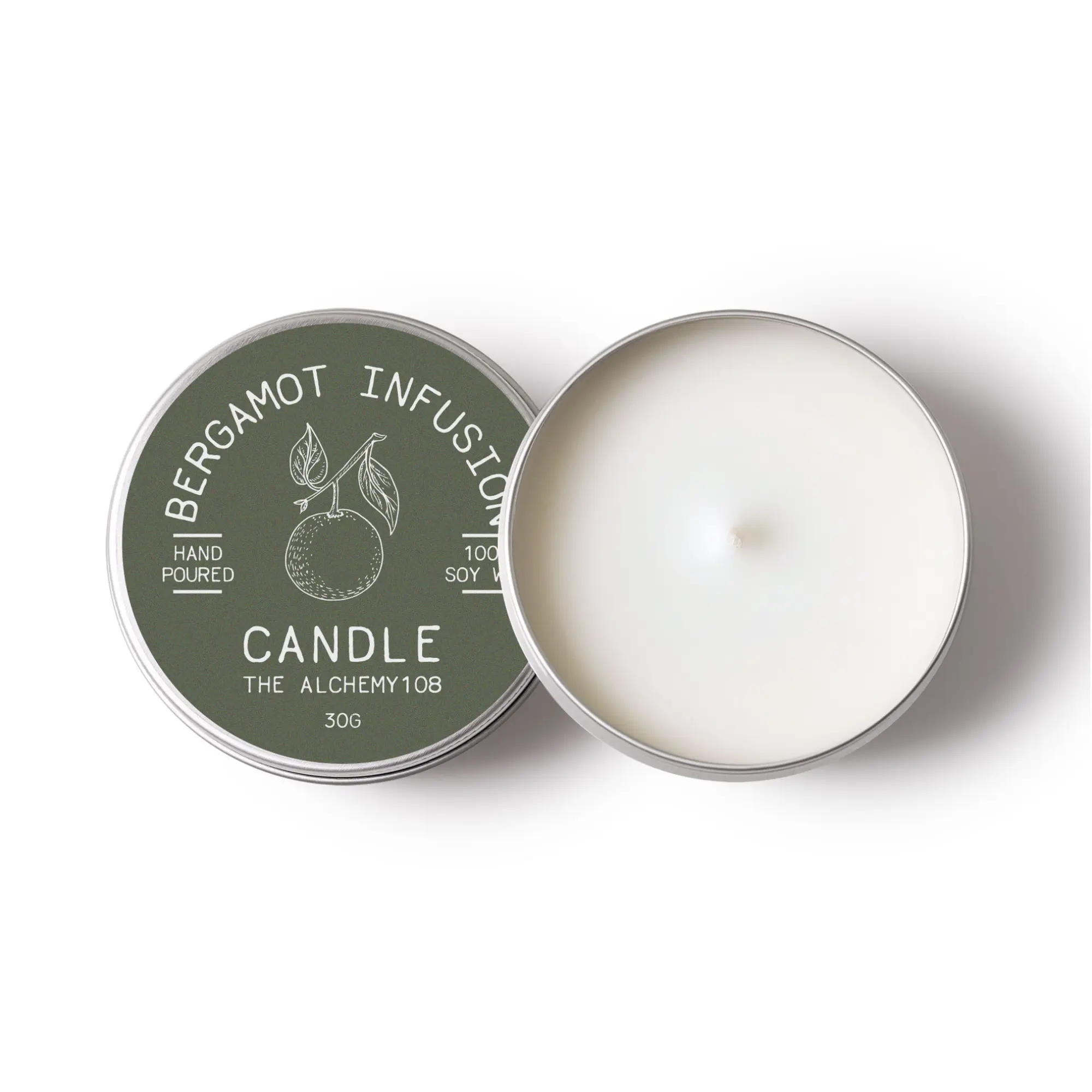 BERGAMOT INFUSION MINI Soy Wax Candle