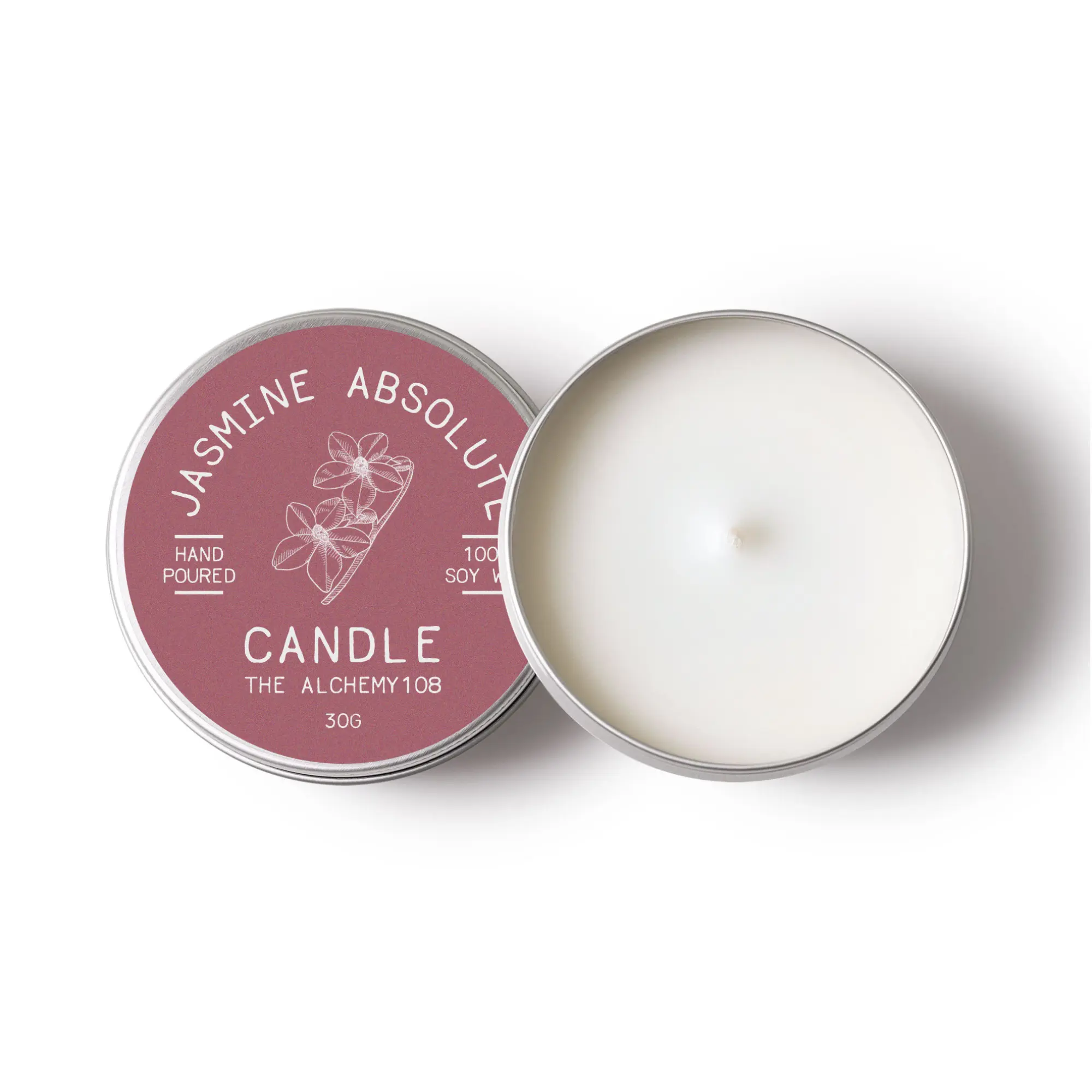 JASMINE ABSOLUTE Mini Soy Wax Candle