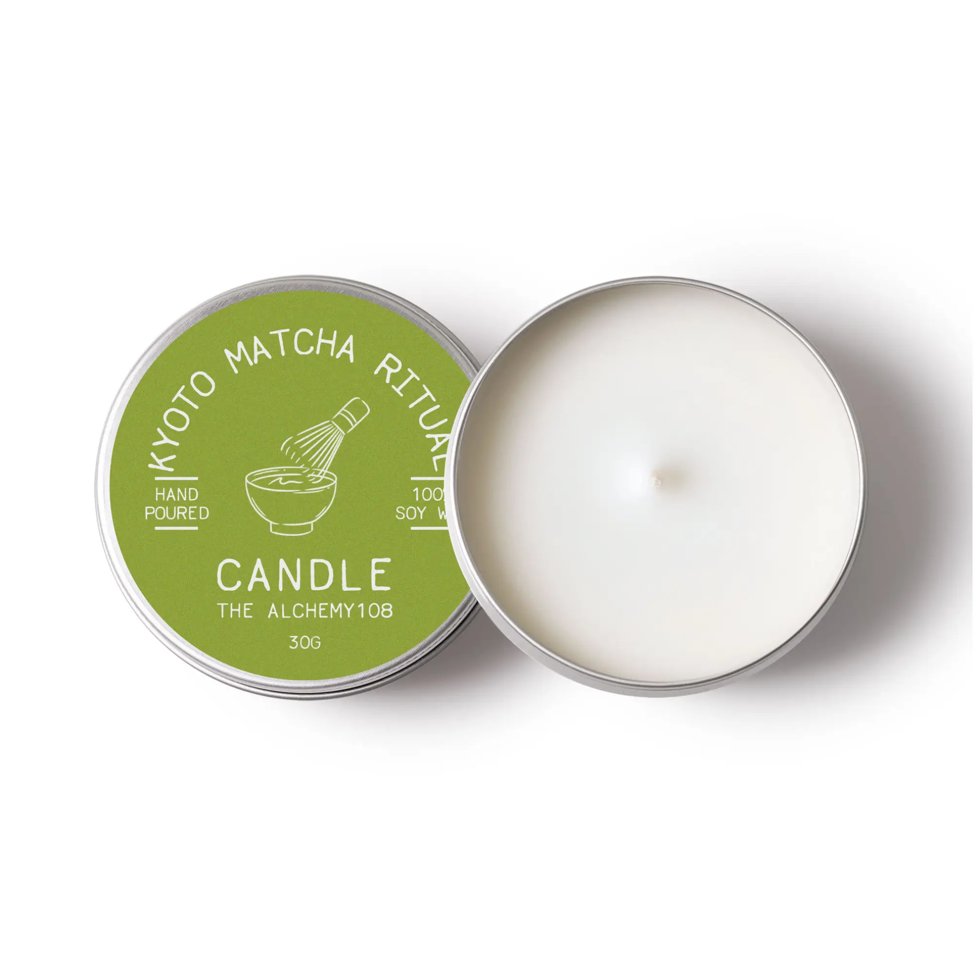 KYOTO MATCHA RITUAL Mini Soy Wax Candle