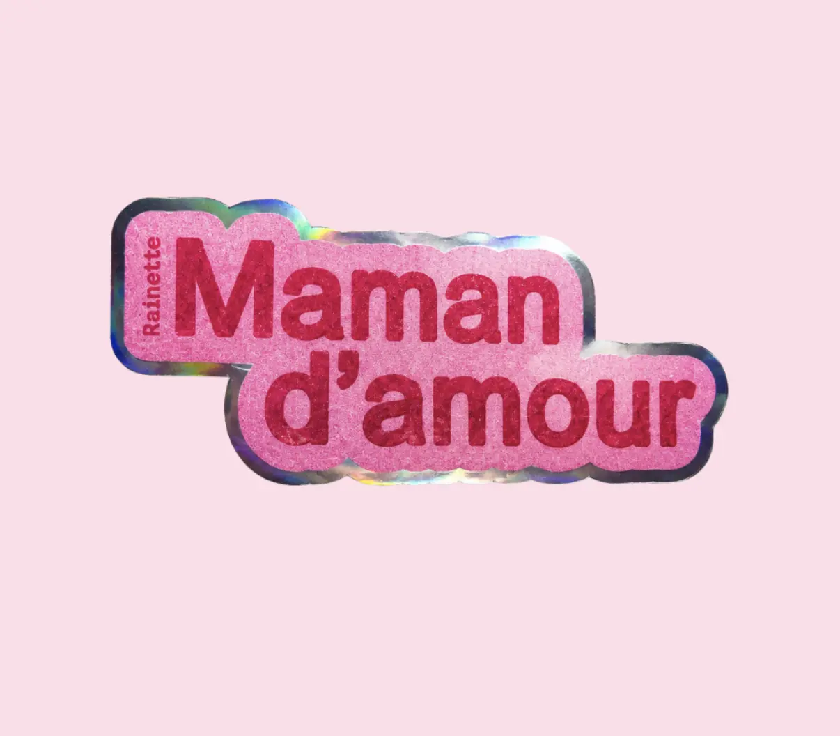 Sticker holographique x 10ex