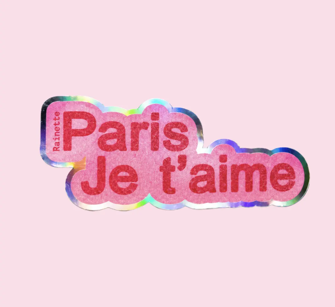 Sticker holographique x 10ex