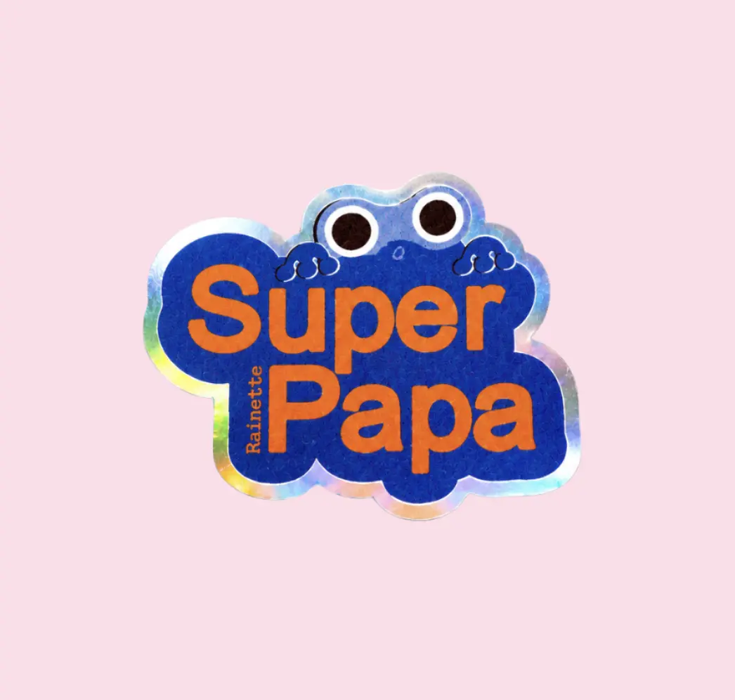 Sticker holographique x 10ex