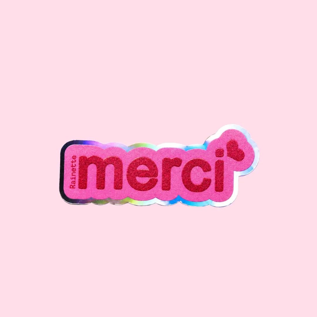 Sticker holographique x 10ex