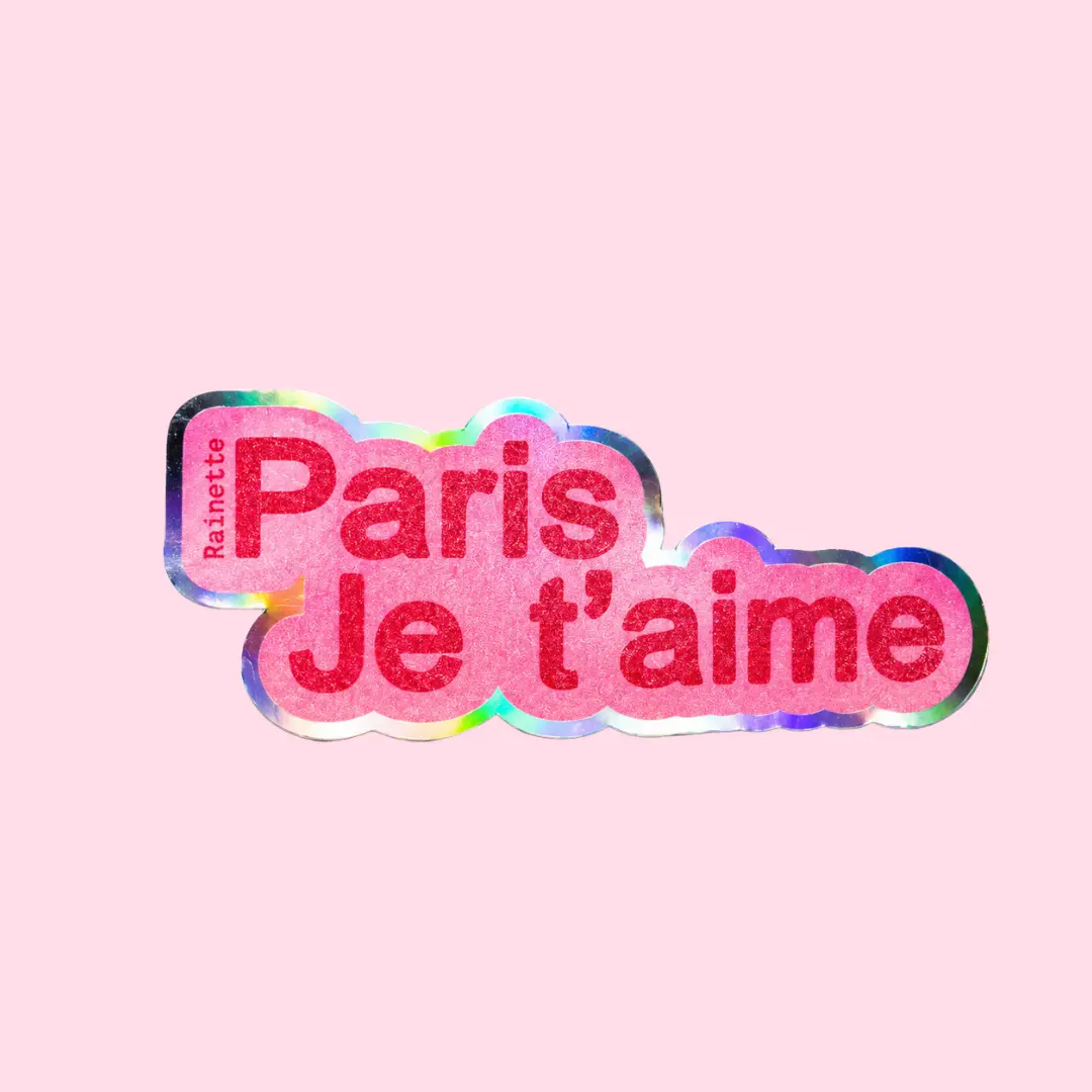 Sticker holographique x 10ex