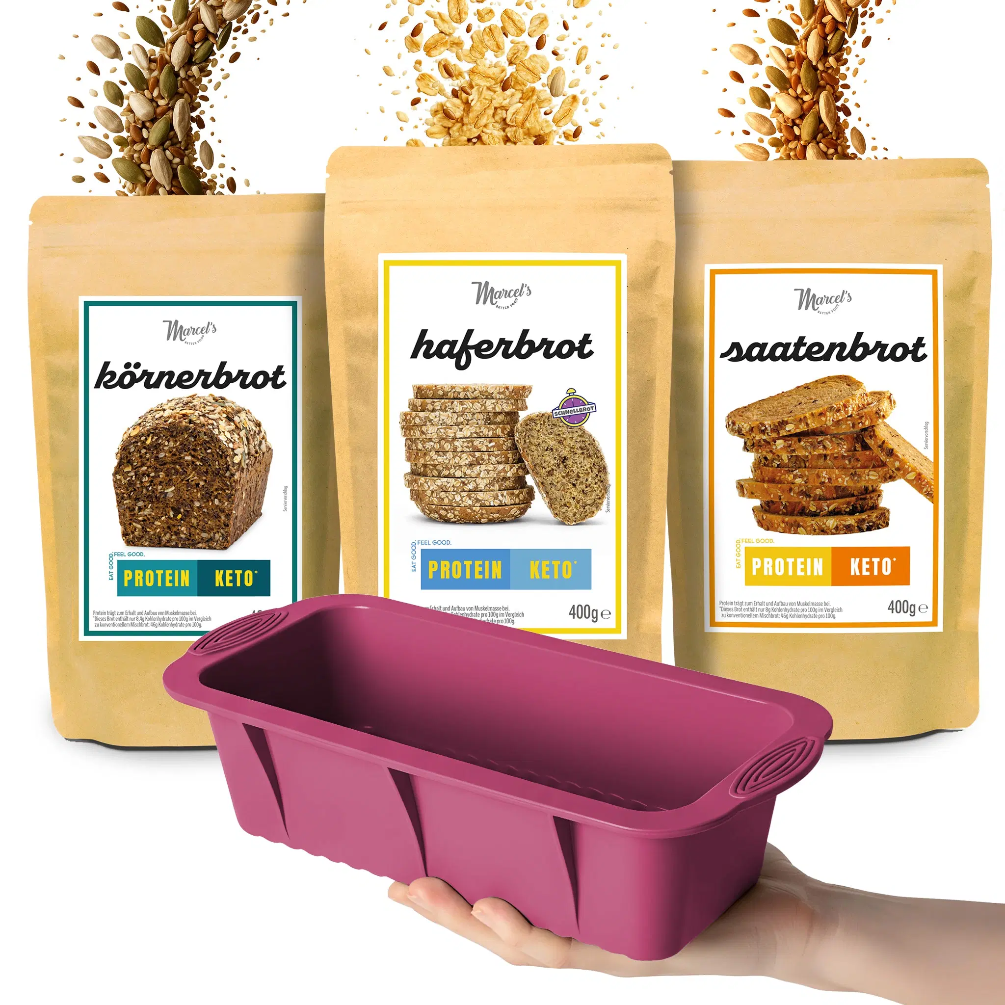 Keto test package incl.baking pan