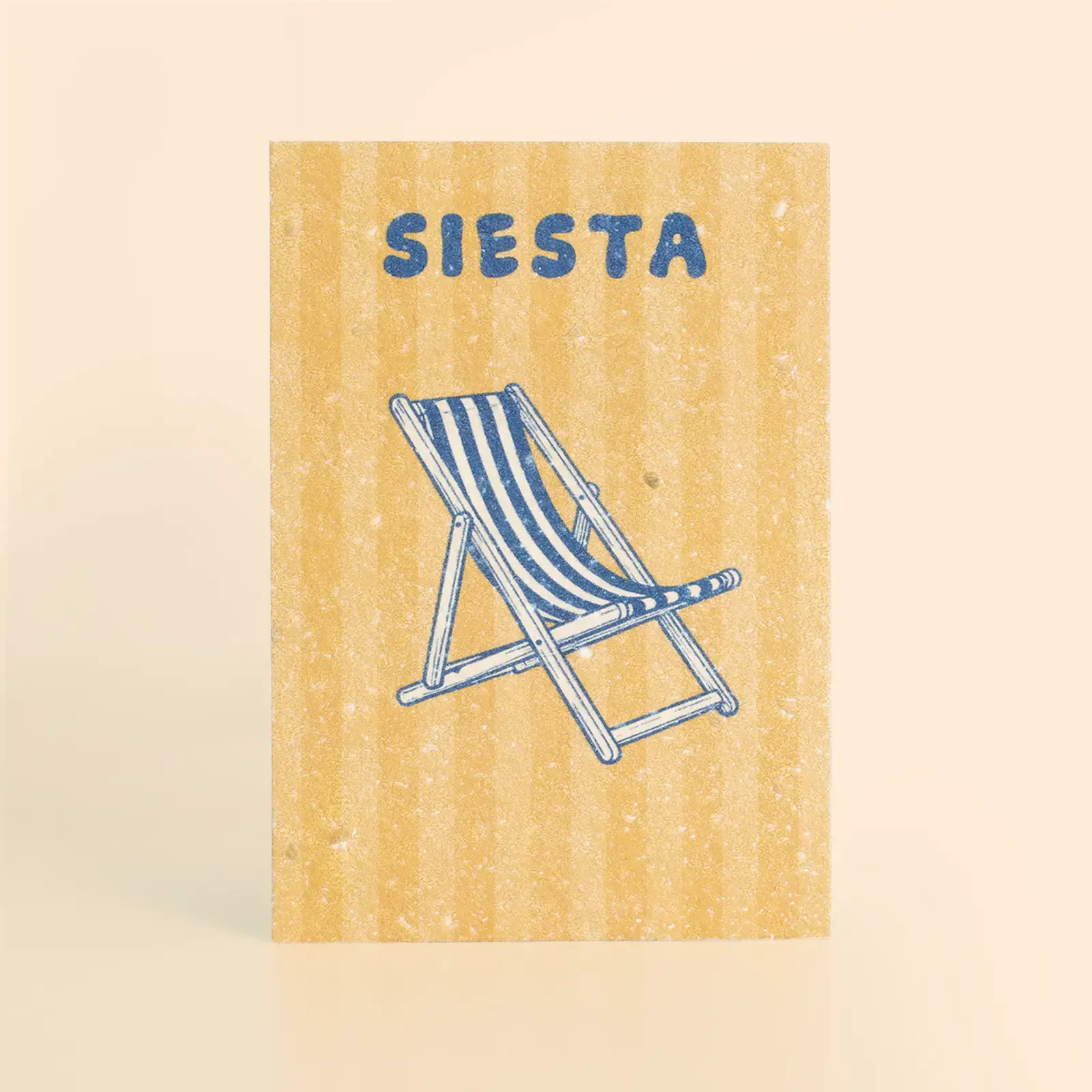 Pflanzbare Postkarte – Siesta
