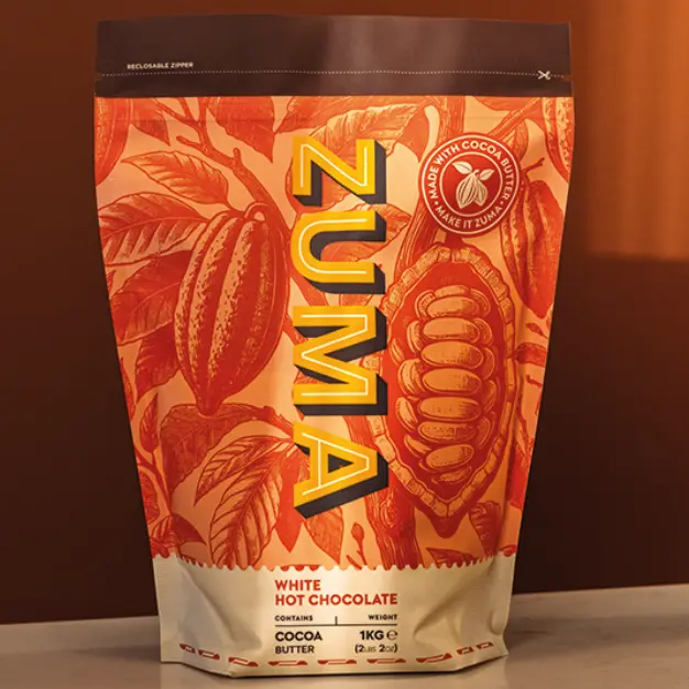 Zuma - White Hot Chocolate Powder - 1kg - Vegetarian