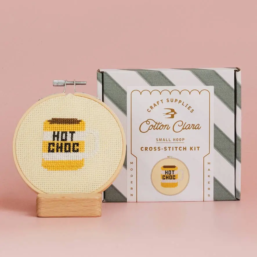 Hot Chocolate Cross Stitch Kit