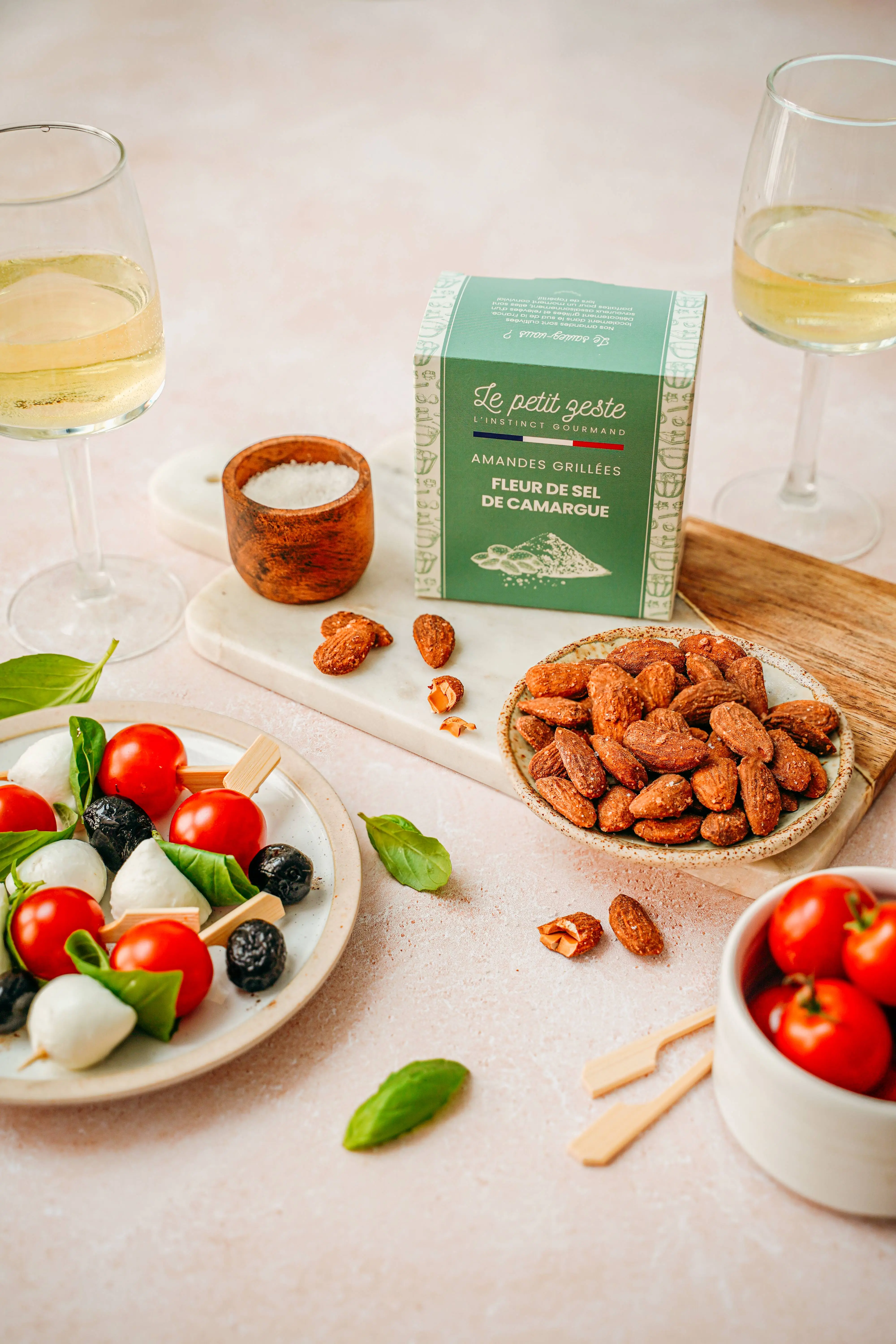 Roasted almonds - Camargue sea salt
