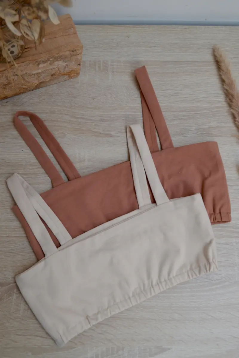 Reggiseno da donna in cotone biologico - Beige