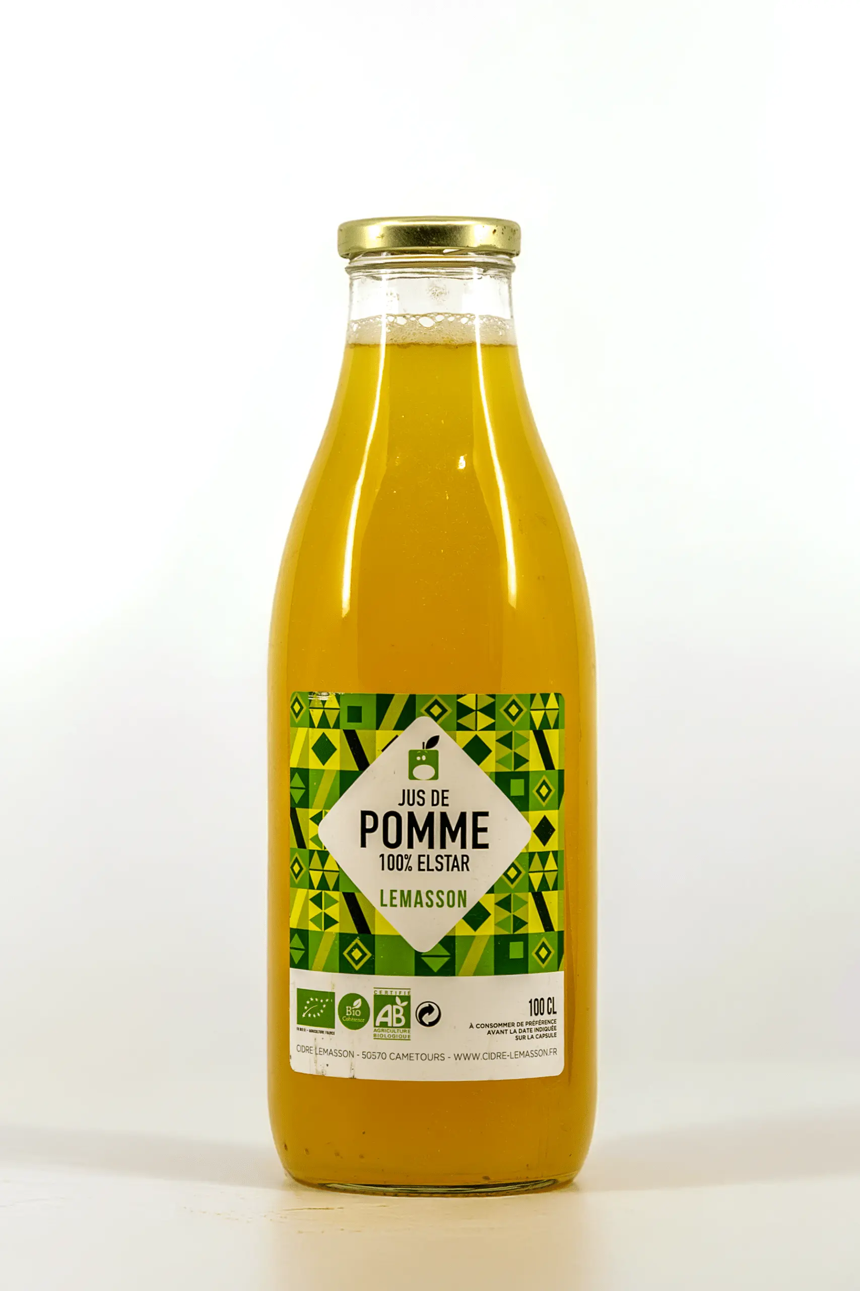 Jus de pomme bio 100% Elstar, 100 cl