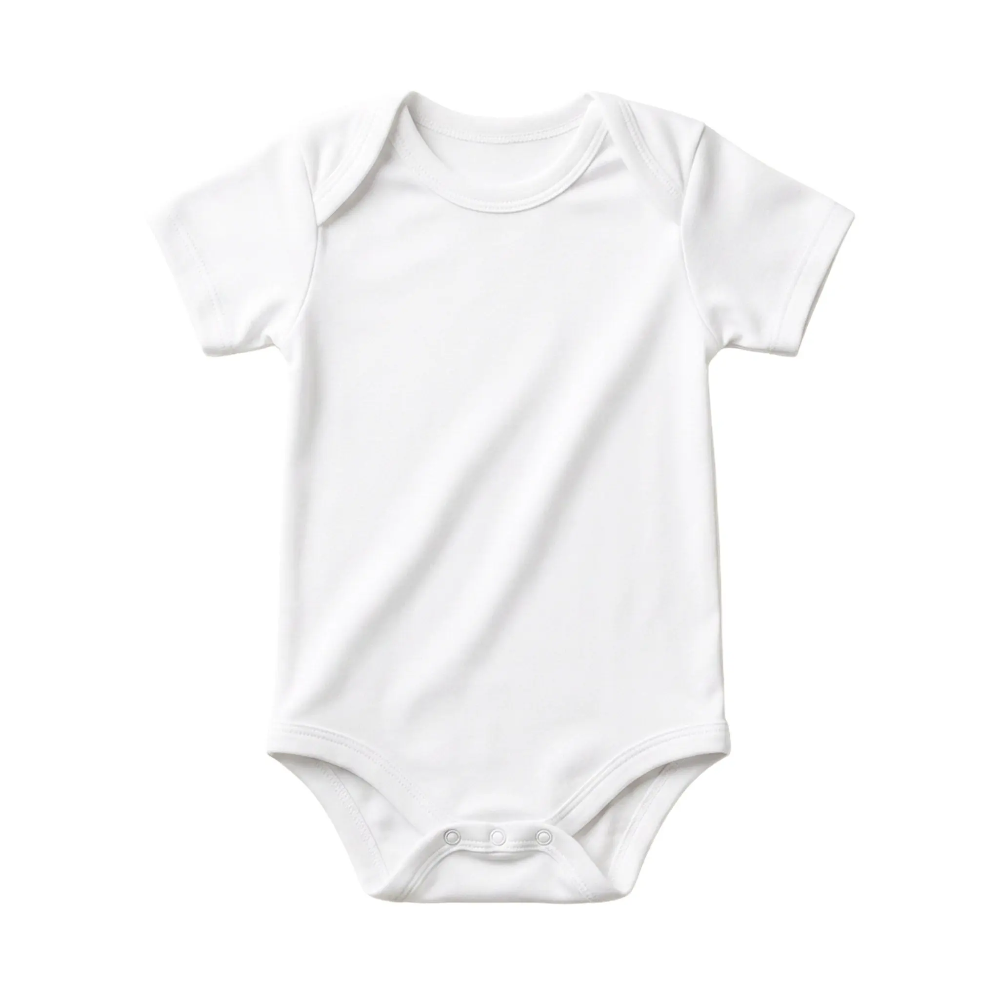 Kurzarmbody für Babys aus bi-elastischem Bambus