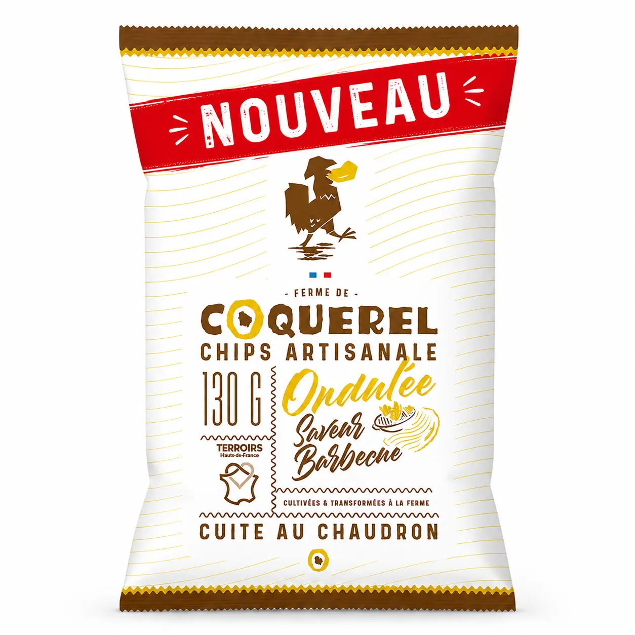Coquerel Chips - Wavy Barbecue