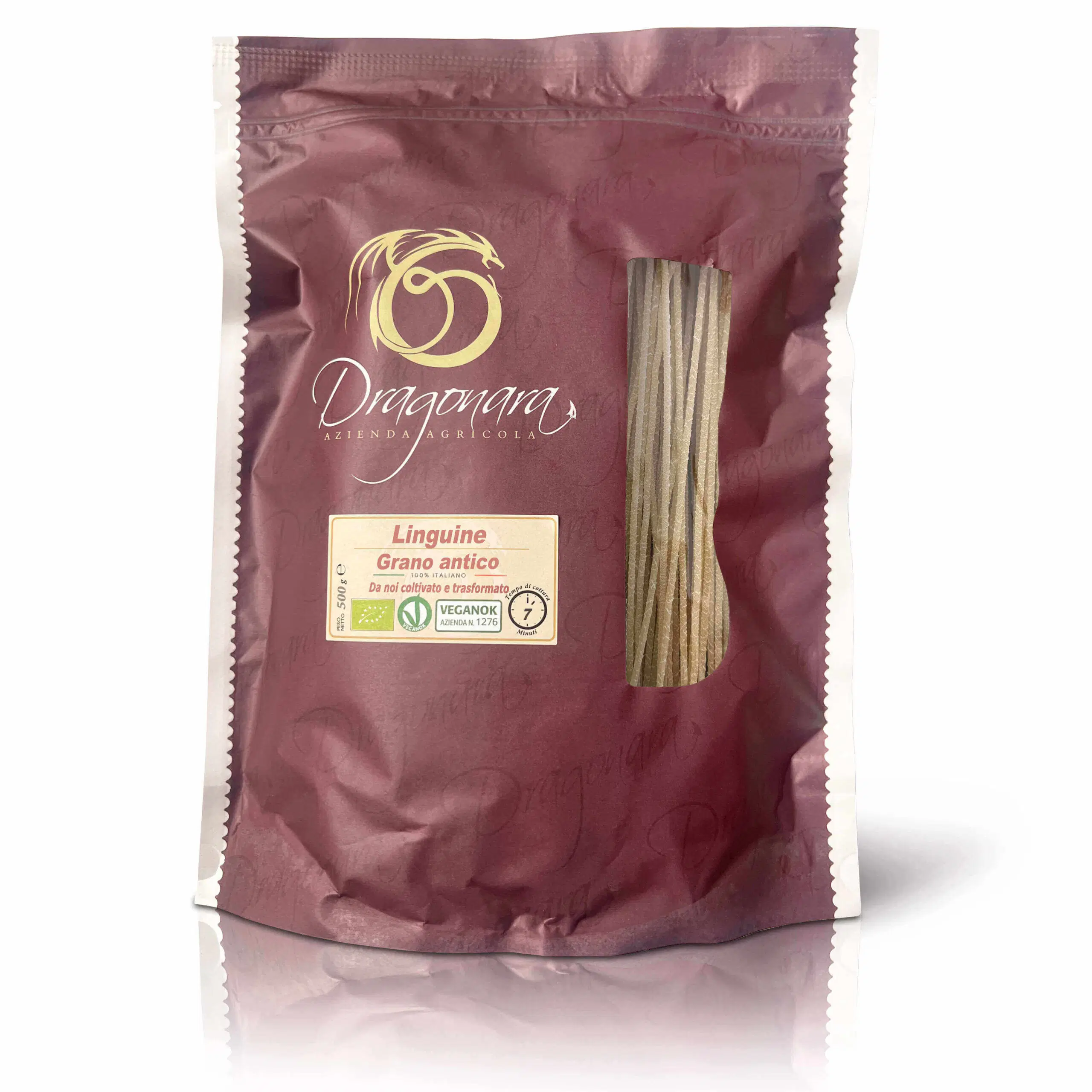 Organic Linguine made from Timilia Dragonara Wheat