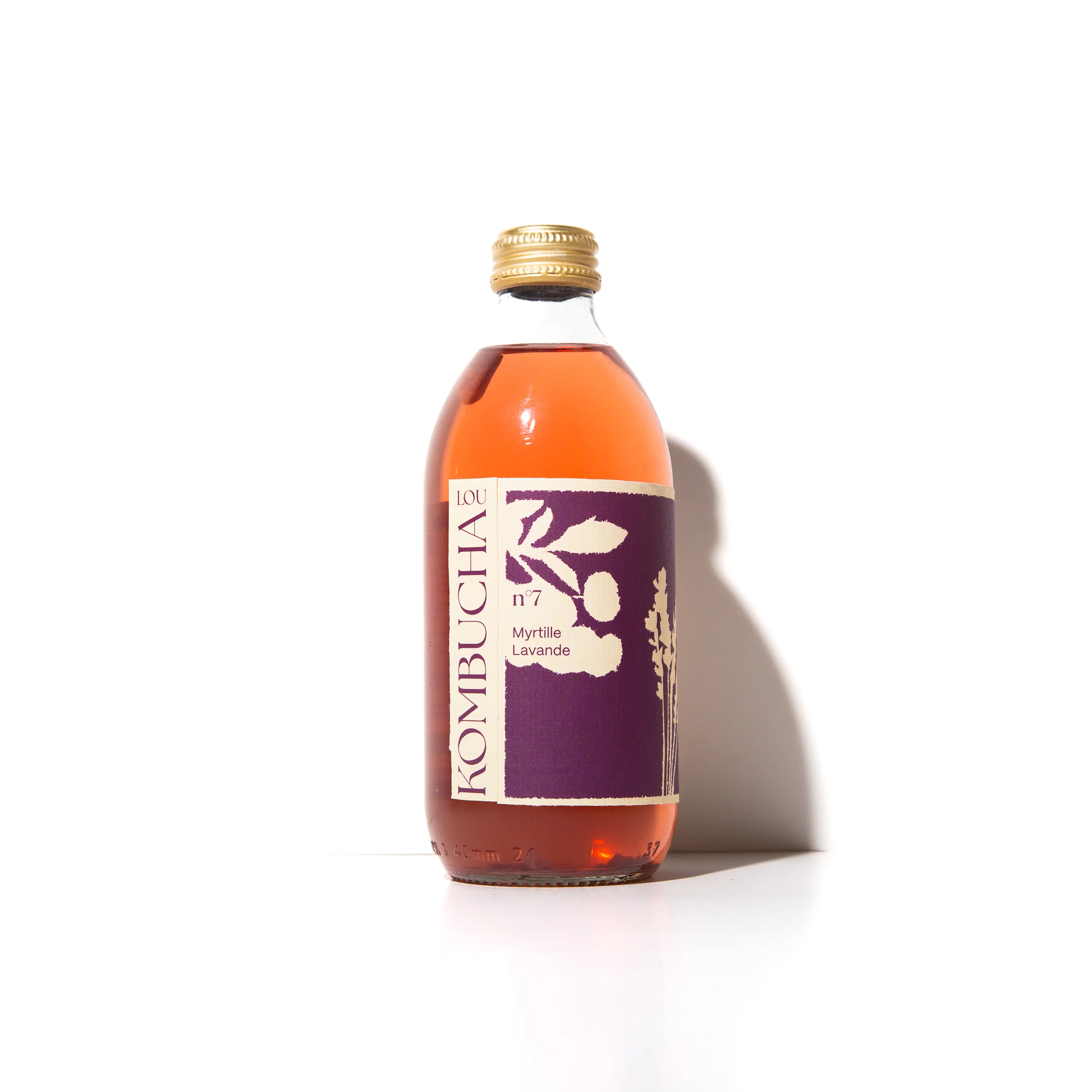 Lou Kombucha n°7 - Myrtille, Lavande 33cl