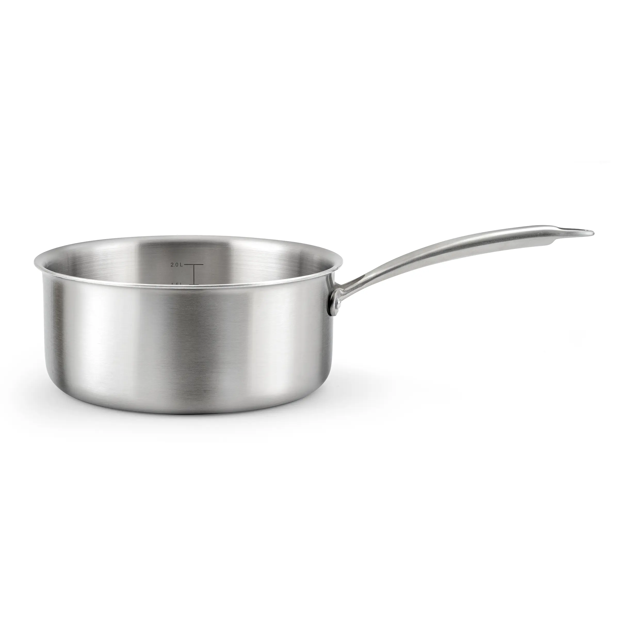 Gourmet - 20 cm stainless steel triply saucepan