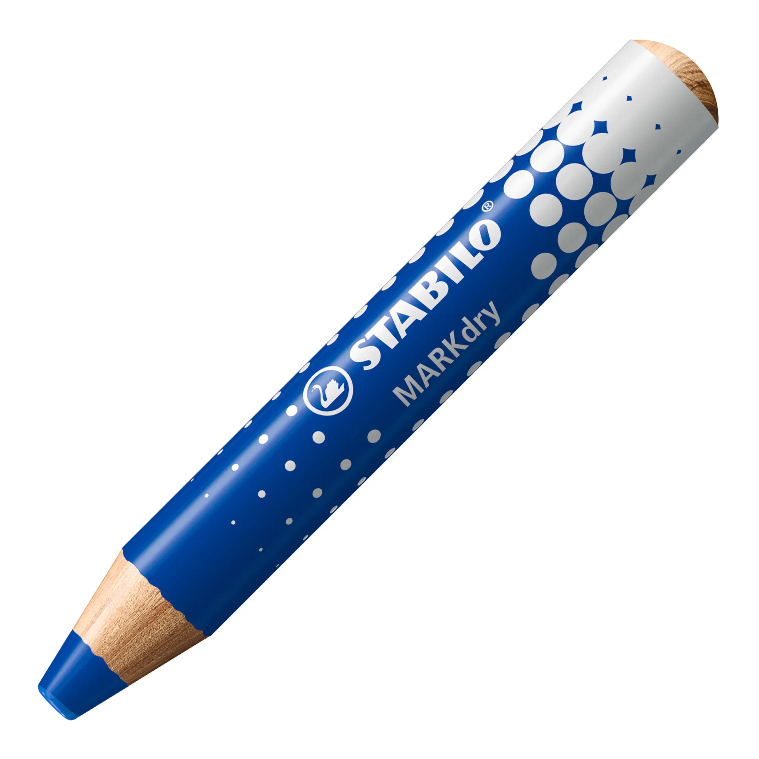 Cardboard blister x 2 STABILO MARKdry blue