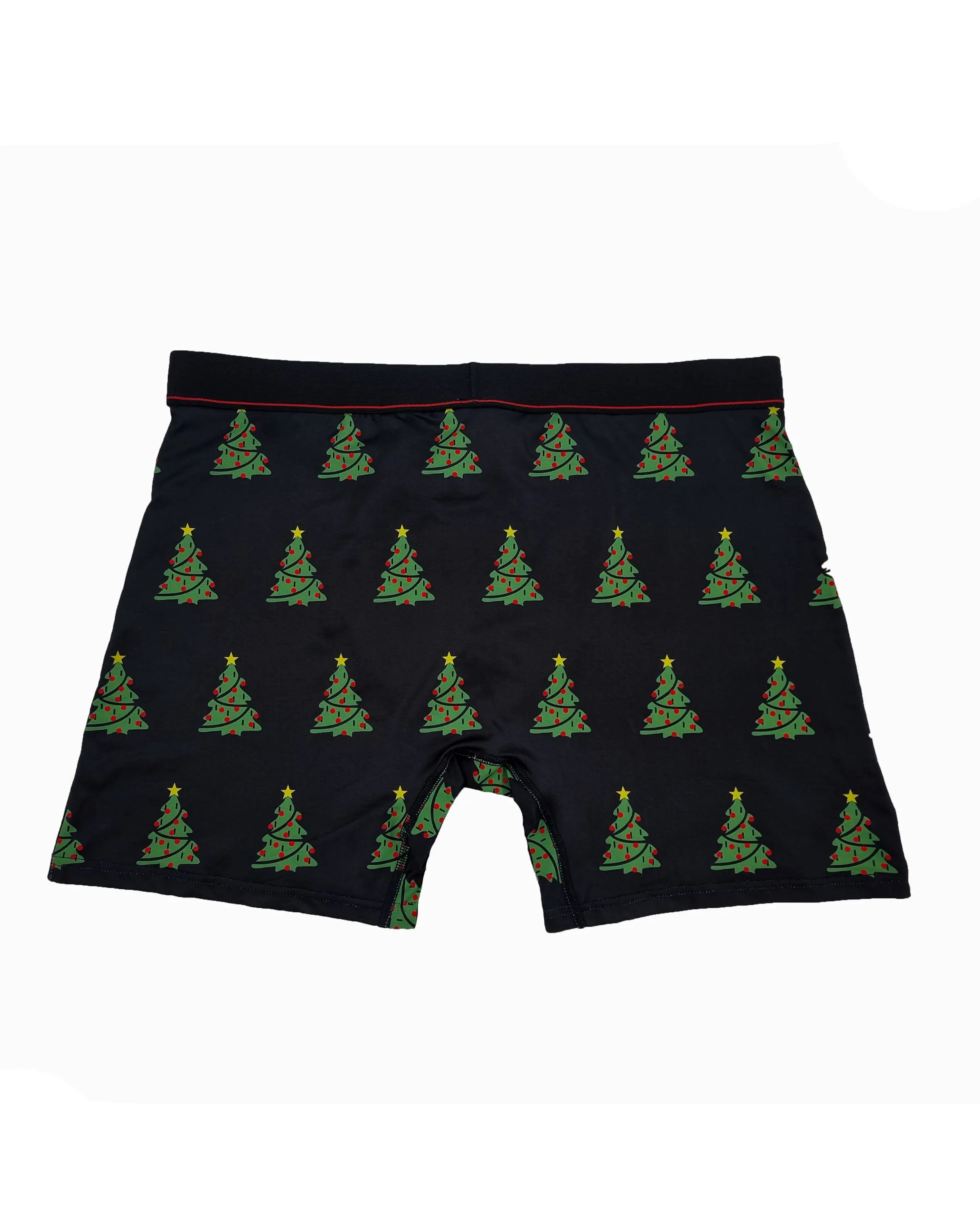 Boxershorts - Black with Xmas trees