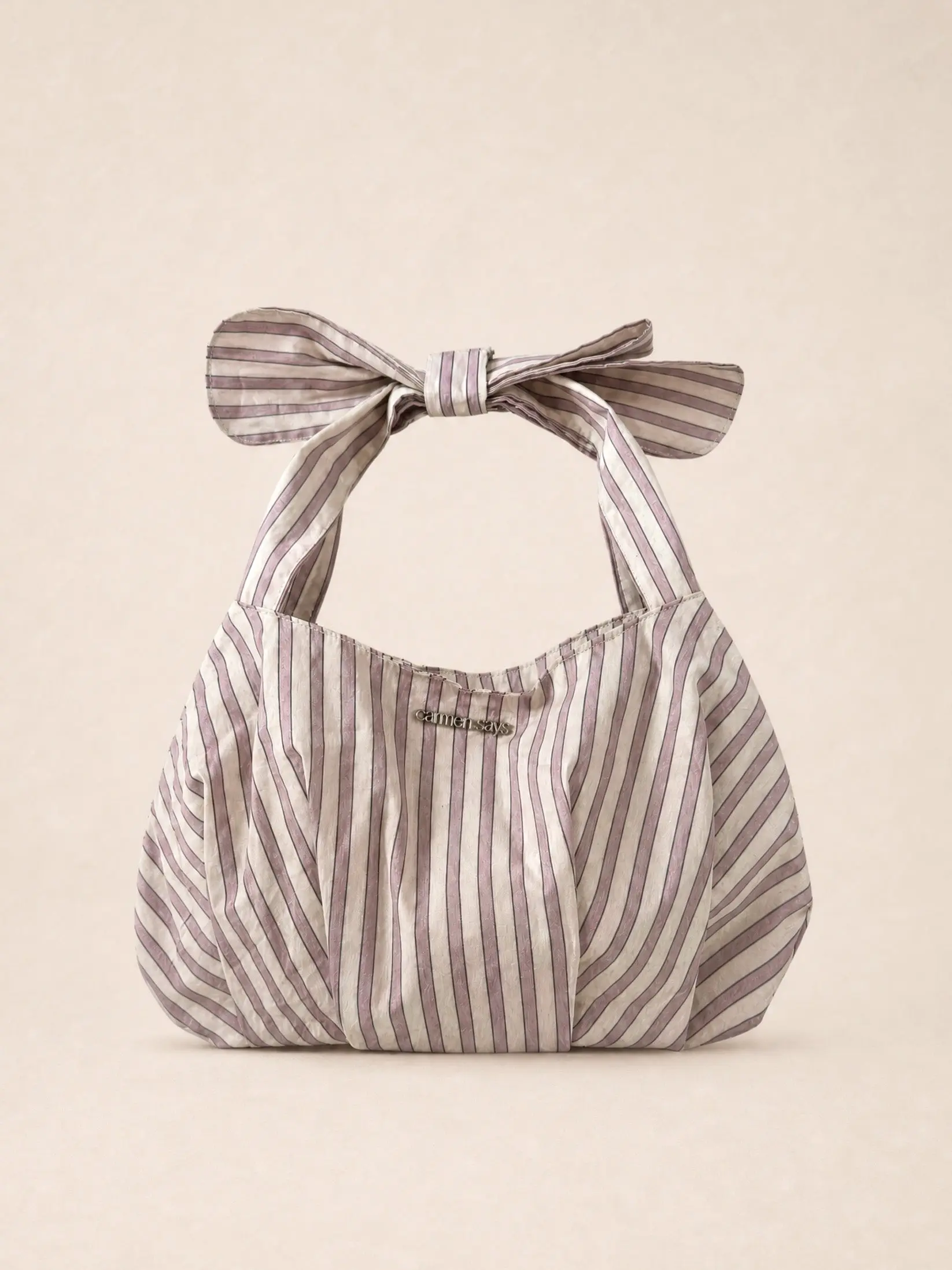 Candy Striped Mini Bag