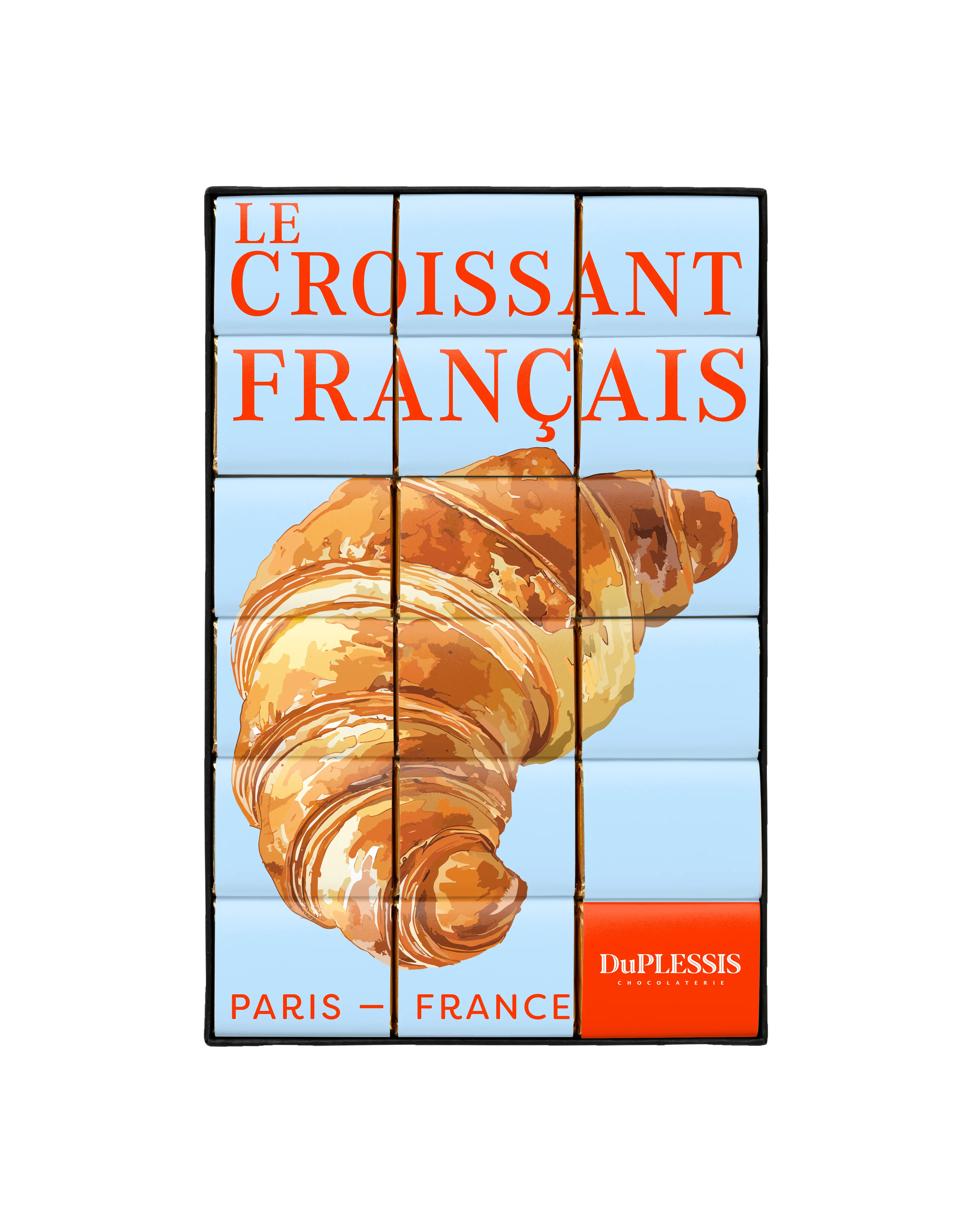 Caja de bombones "Le Croissant Français"
