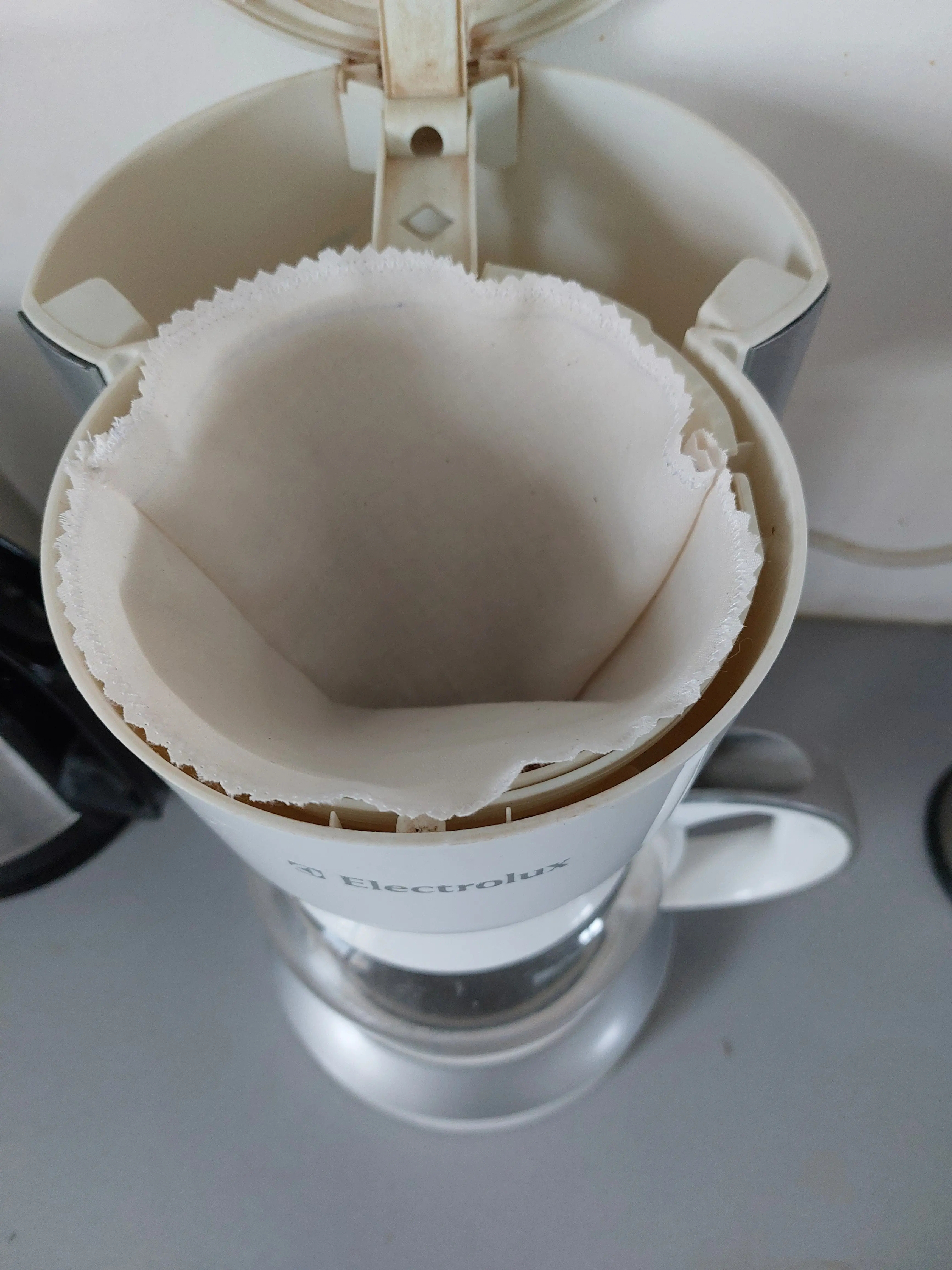 Filtre à café lavable et réutilisable en coton
