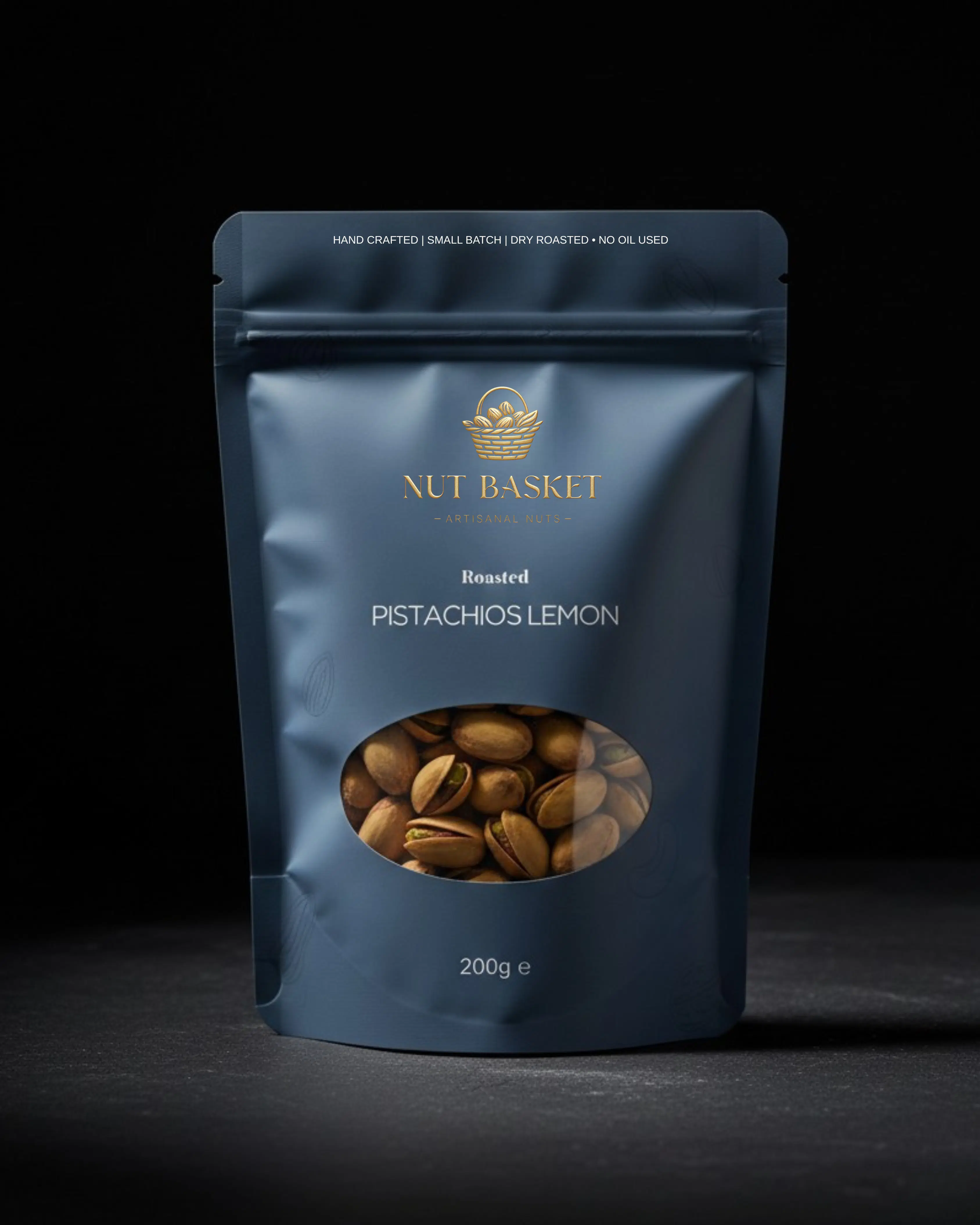 Nut Basket - Roasted Pistachios Lemon – Premium Flavoured Pistachios