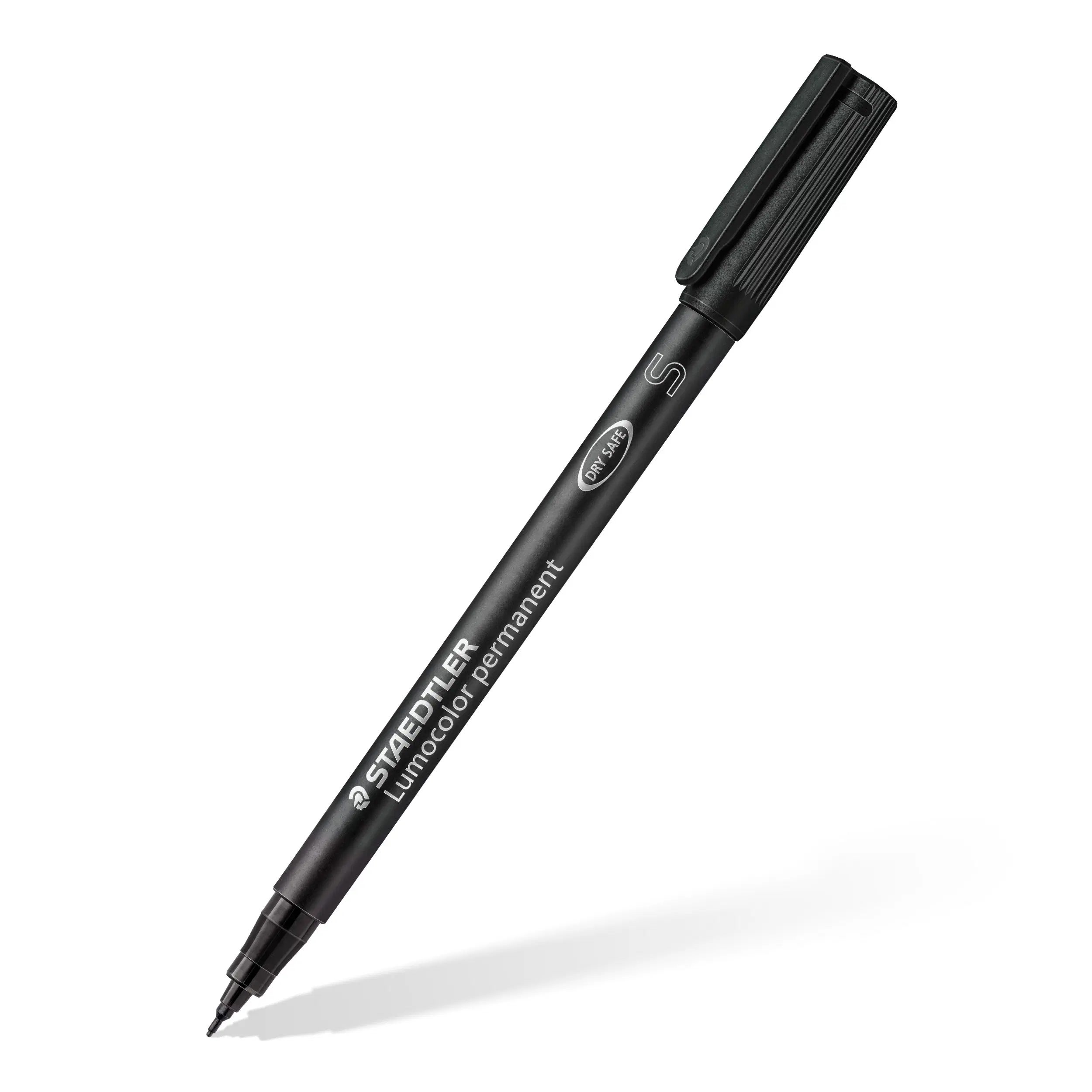 Lumocolor® permanent 313 - Permanent marker, superfine tip 0.4 mm, black